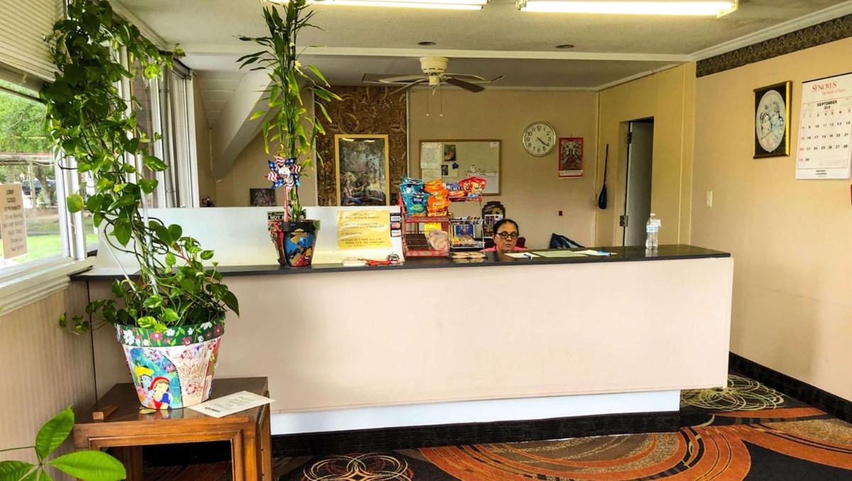hotel reception