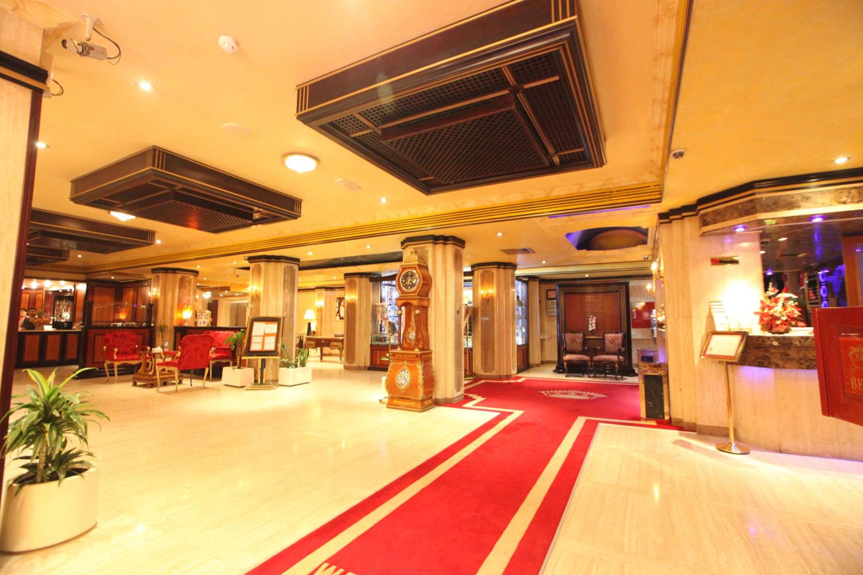 hotel reception