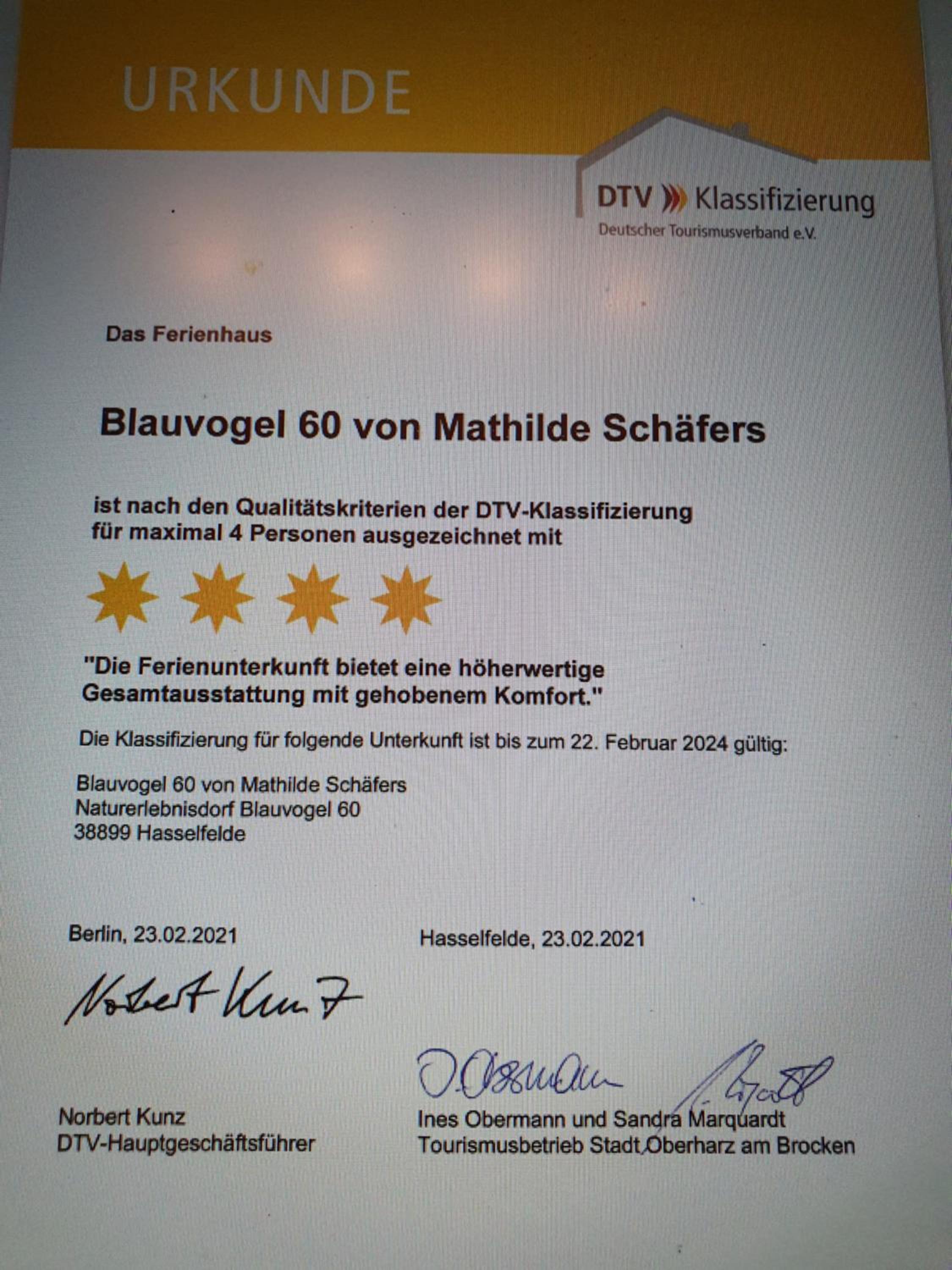 ****FH Blauvogel 60 Harz