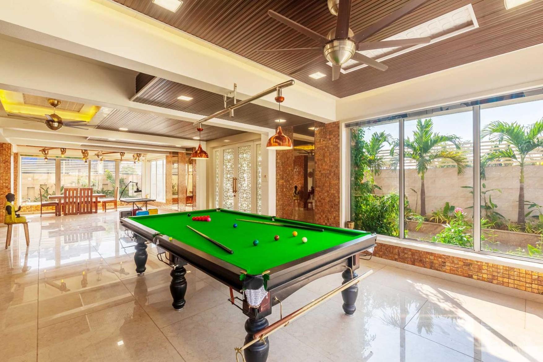 Ayurkutir Villa by StayVista - Pool, gym, and snooker table for your ultimate relaxation and entertainment view 5