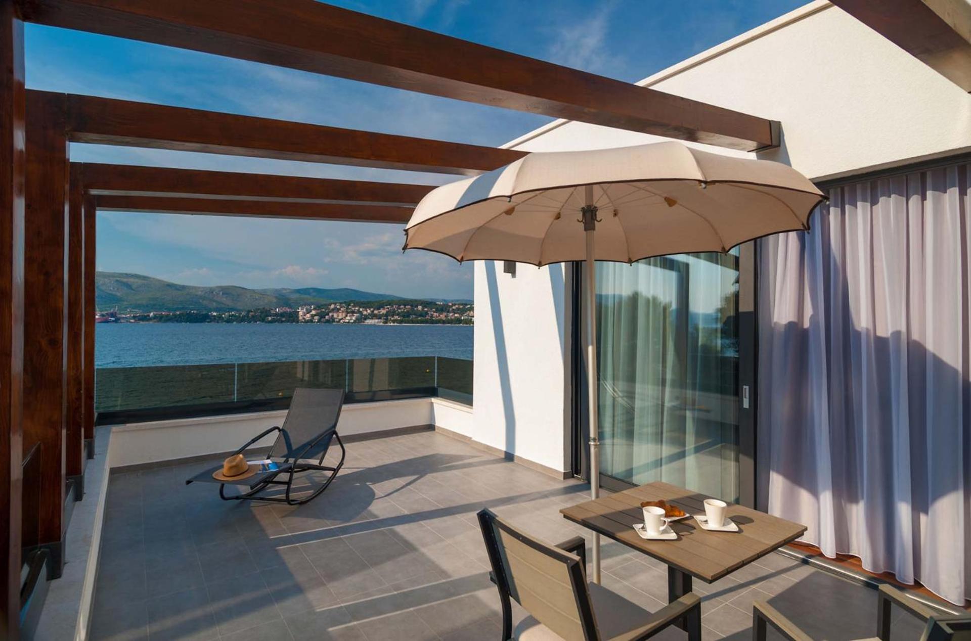 Seafront Villa Trogir Deluxe Jevan 6 Beautiful Bedrooms Private Pool view 5