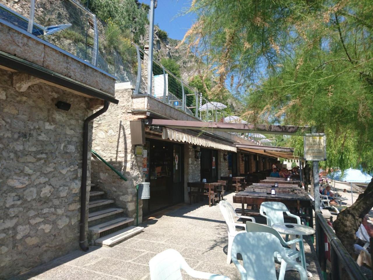 outdoor BBQ area
