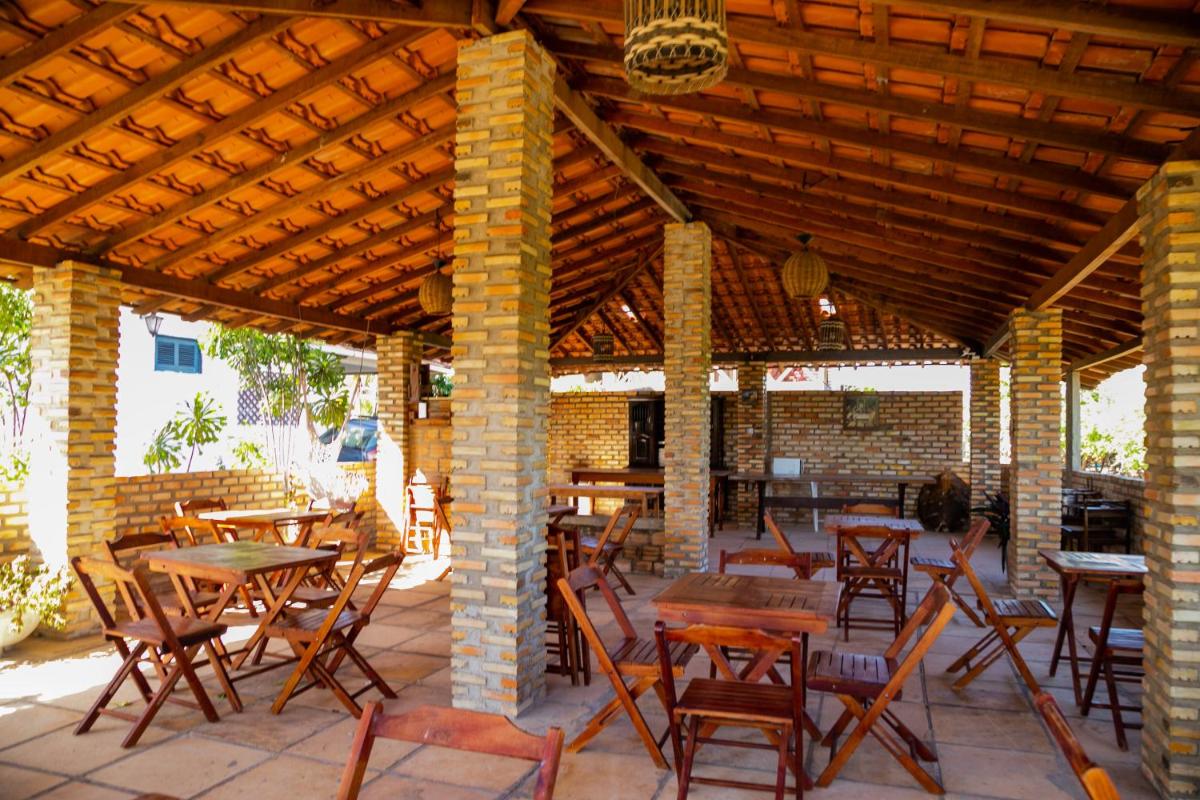 outdoor BBQ area