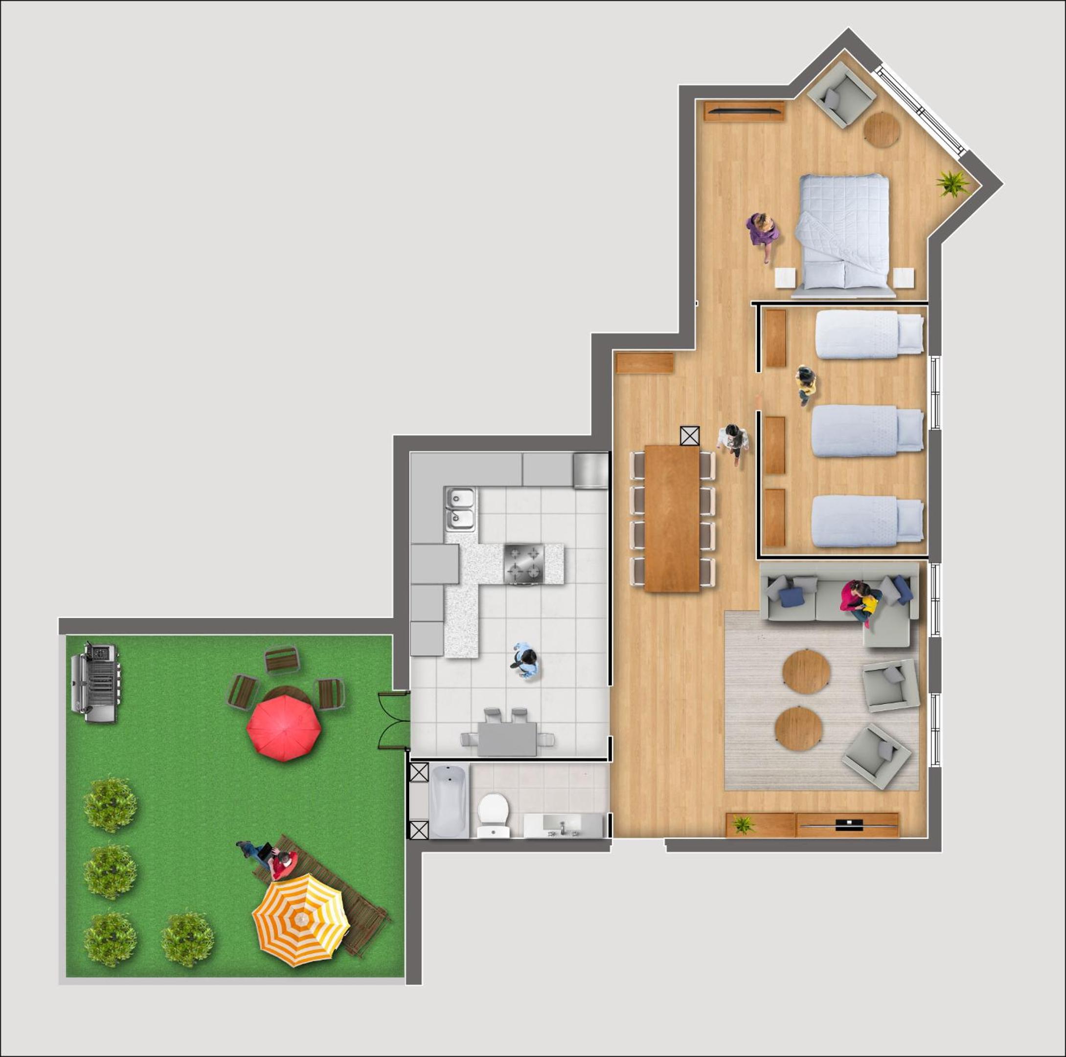 Pamplona Vacations - Bergamin - Property Image 2