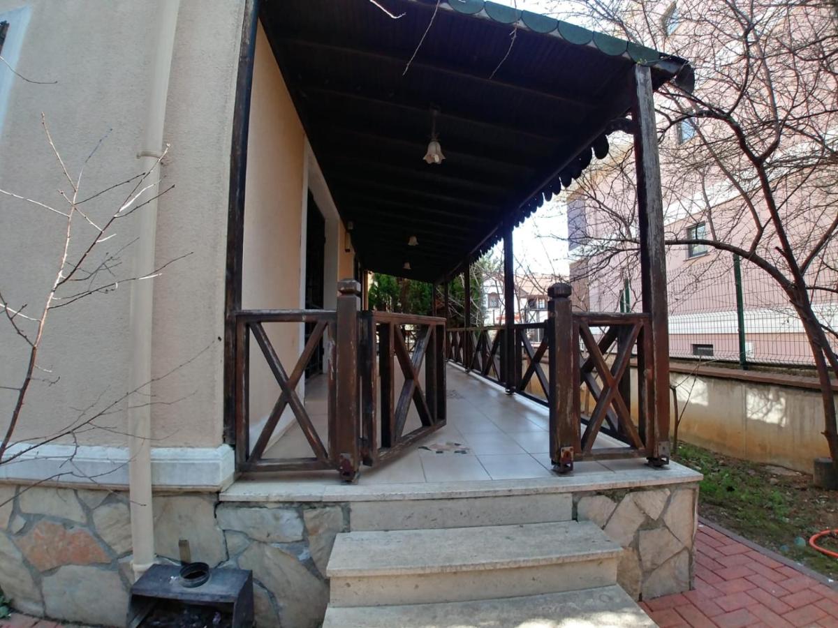 outdoor BBQ area