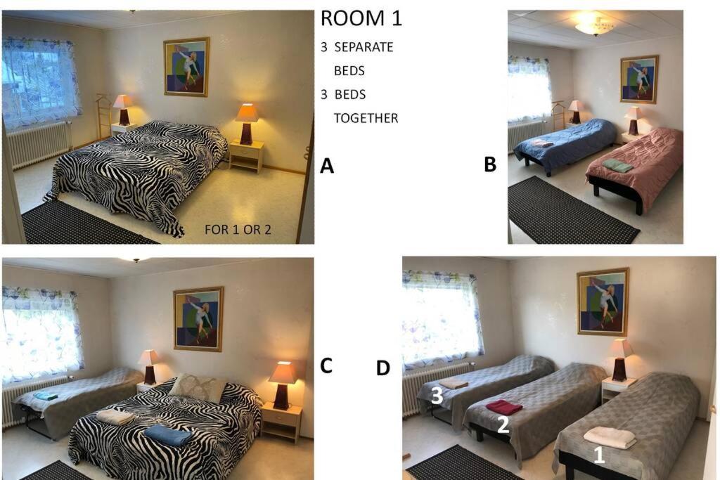 Cosy 4 Big r+sauna house near communication+market view 2