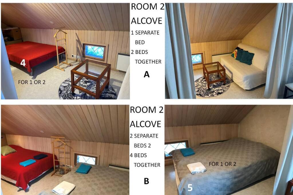 Cosy 4 Big r+sauna house near communication+market view 3