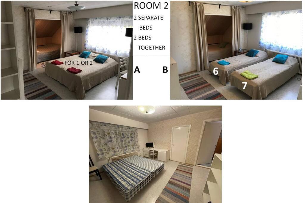 Cosy 4 Big r+sauna house near communication+market view 4