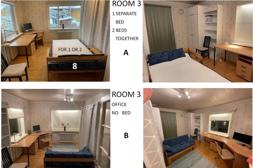 Cosy 4 Big r+sauna house near communication+market view 5