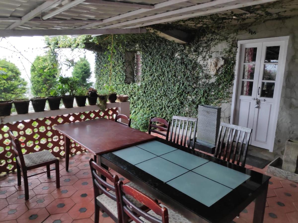 outdoor BBQ area