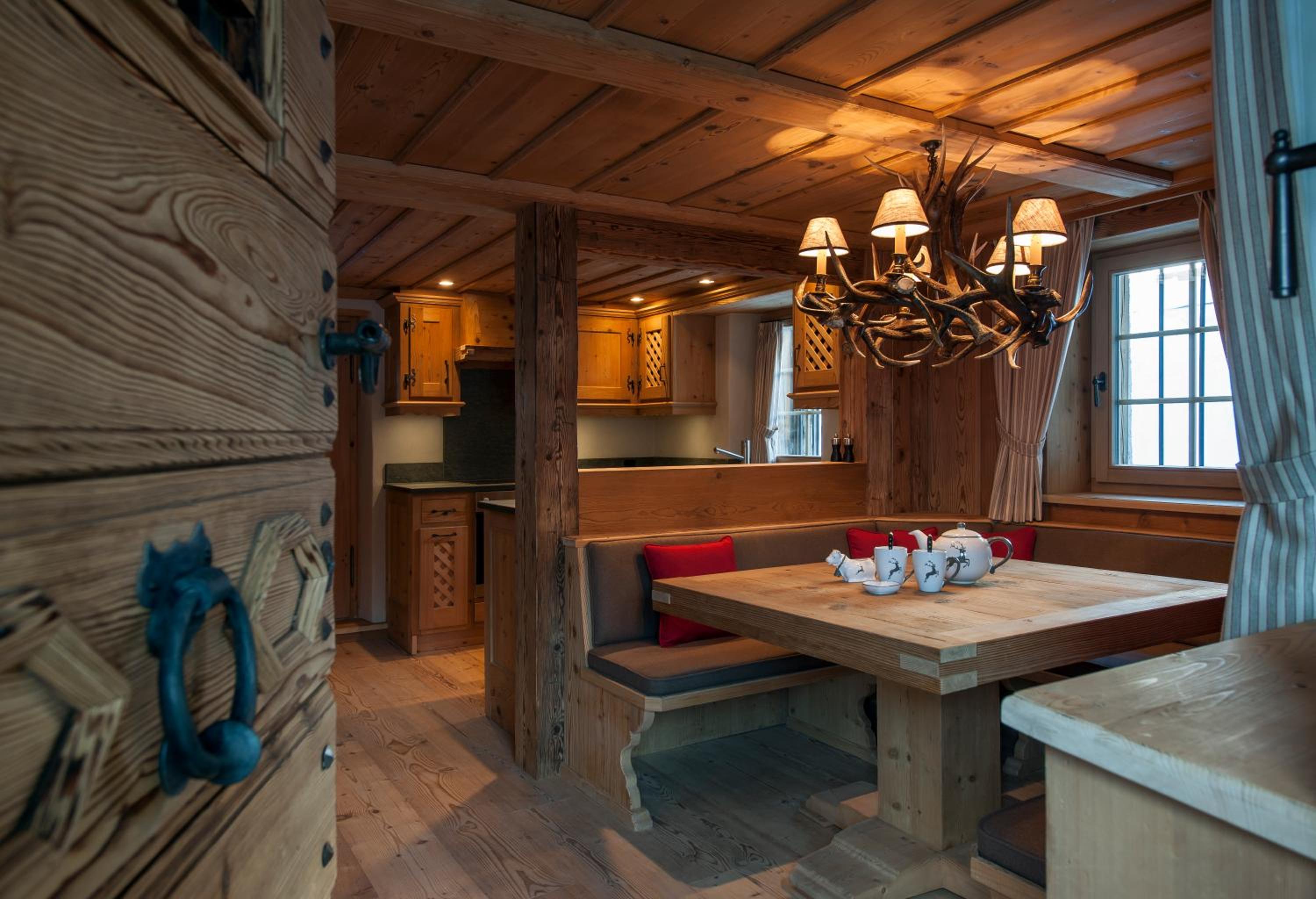 Chalet Berghof Sertig view 2