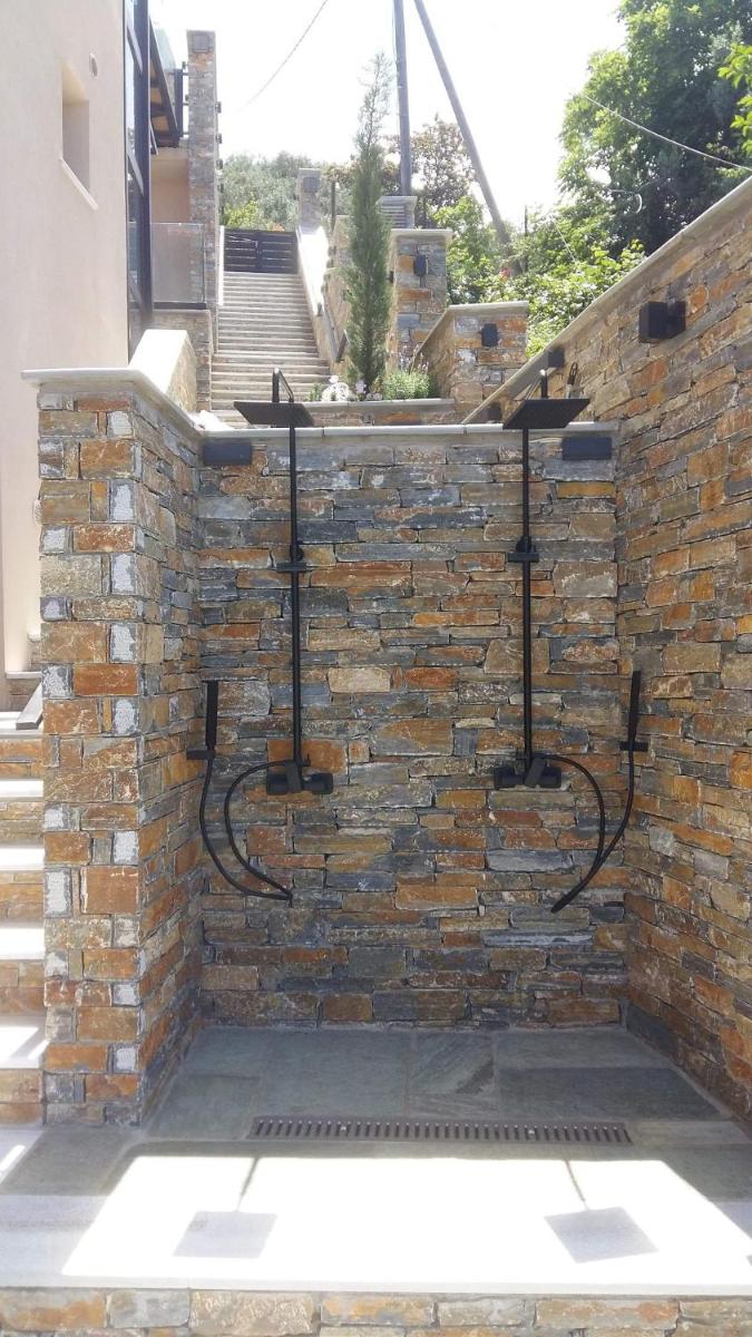 outdoor BBQ area
