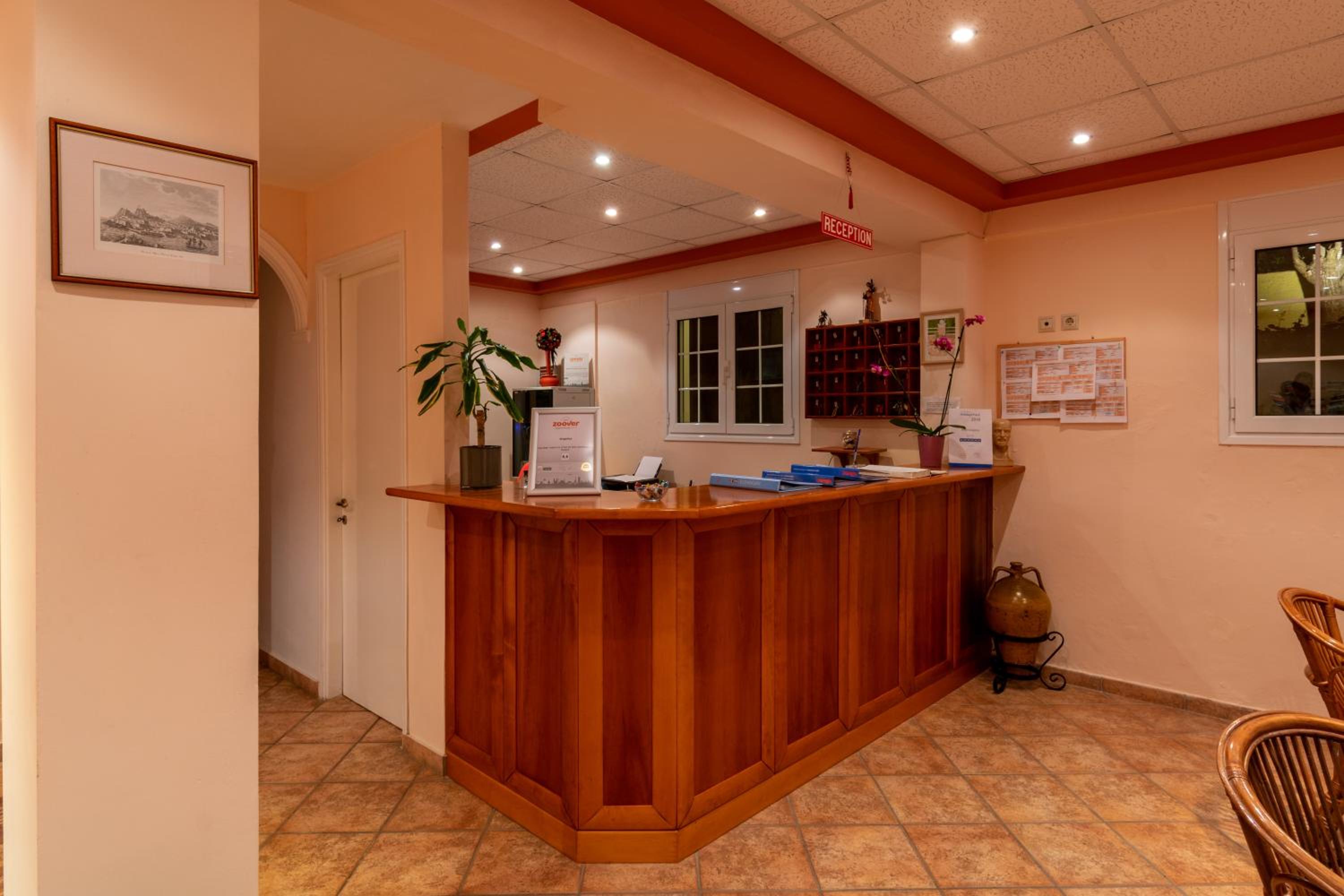 hotel reception