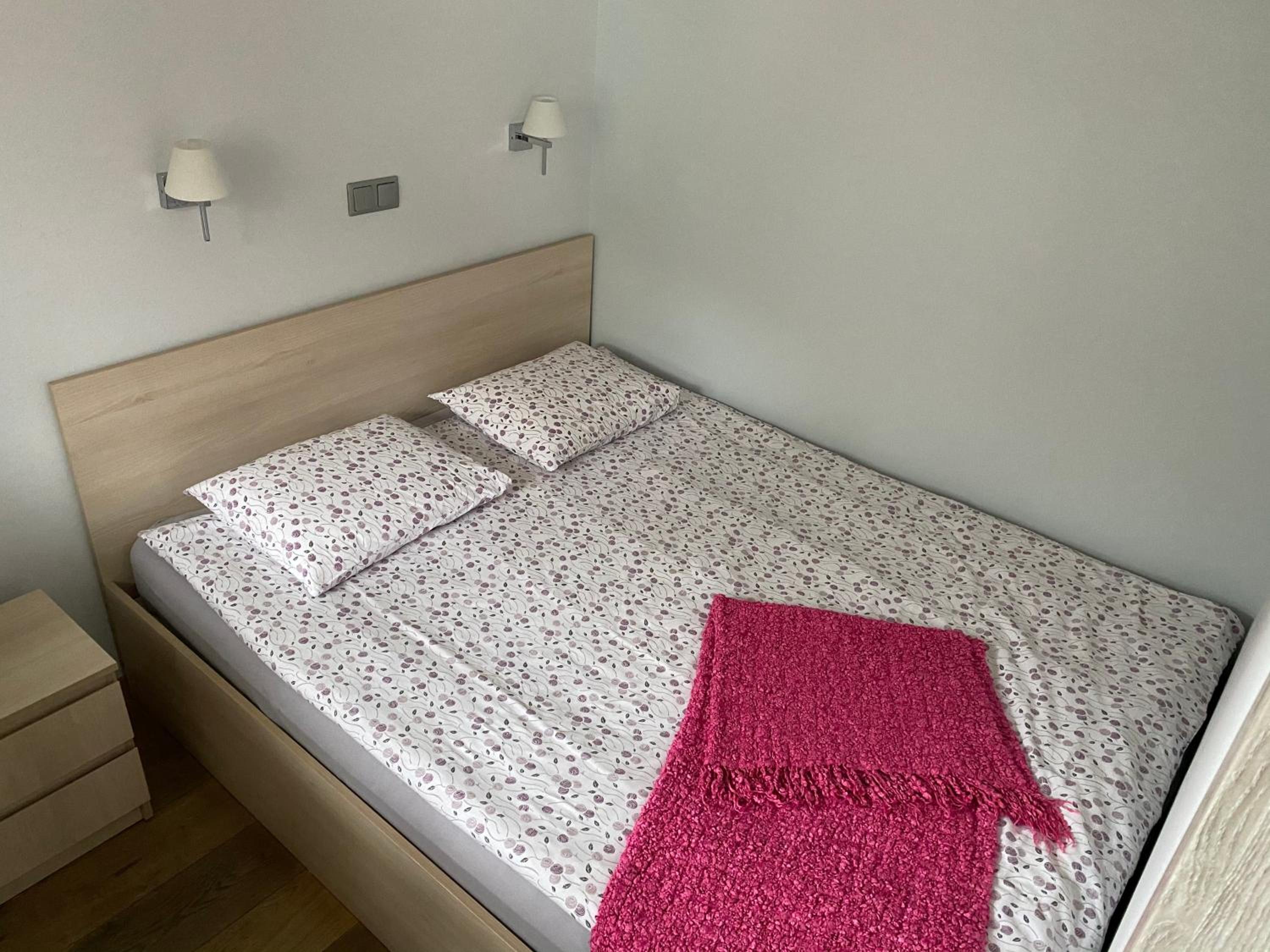 Apartament w Pucku en Puck — bedroom