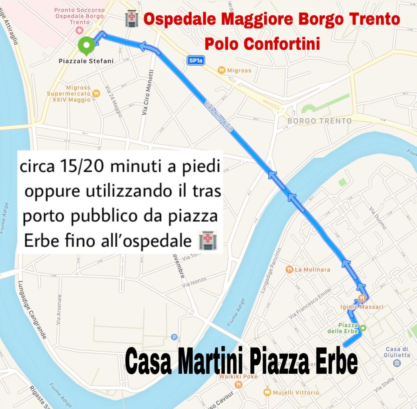 Casa Martini Piazza Erbe view 2