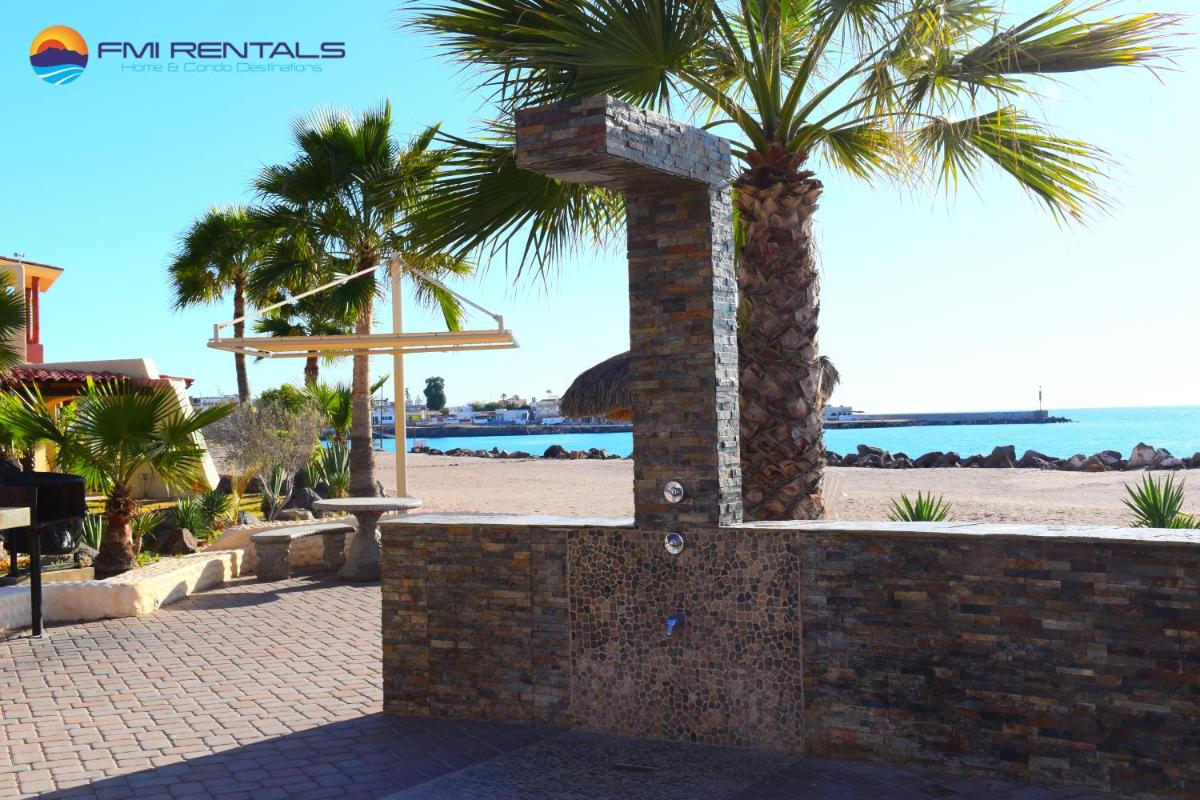 outdoor BBQ area