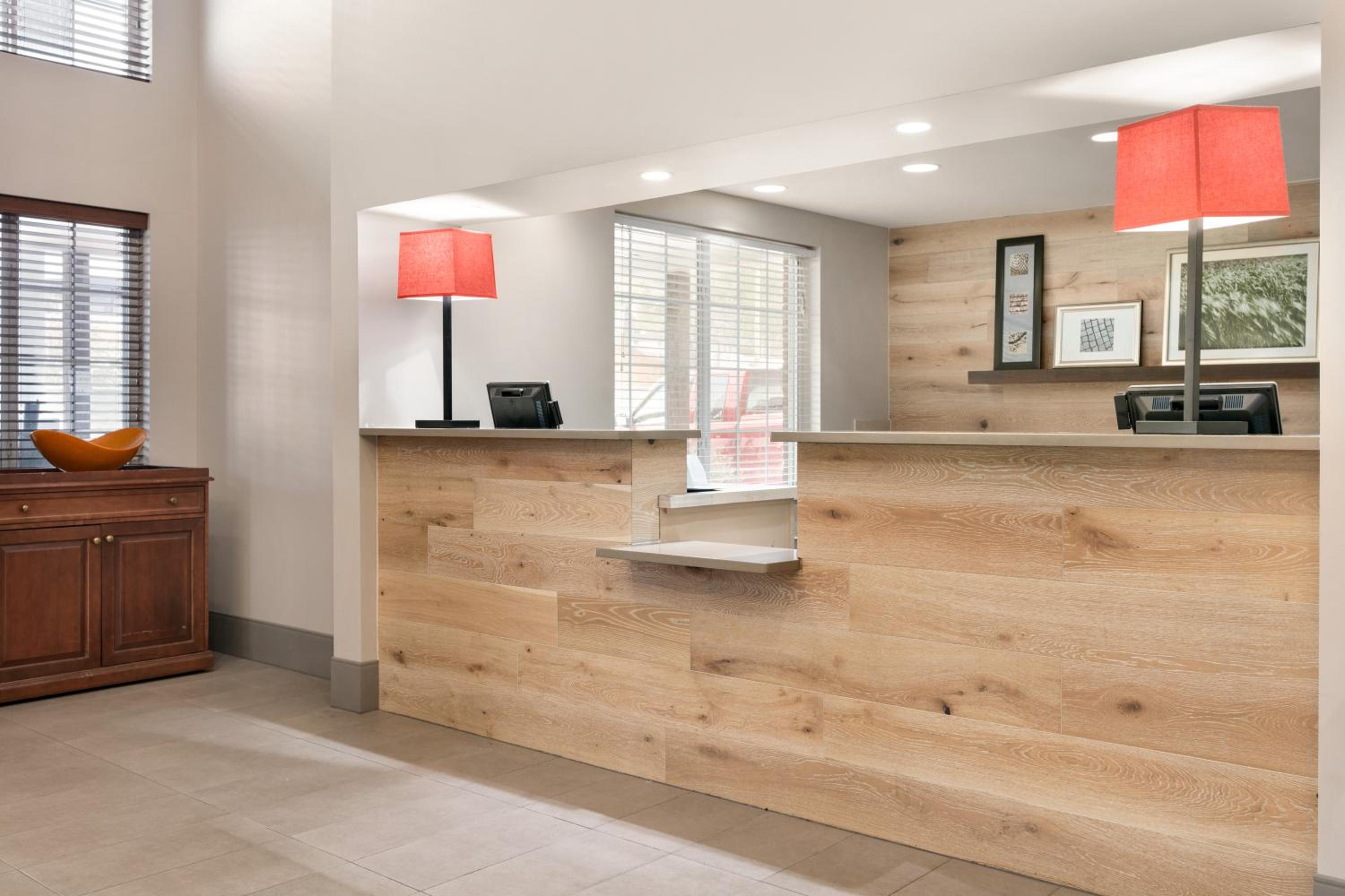 hotel reception