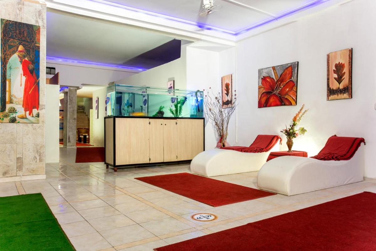 hotel reception