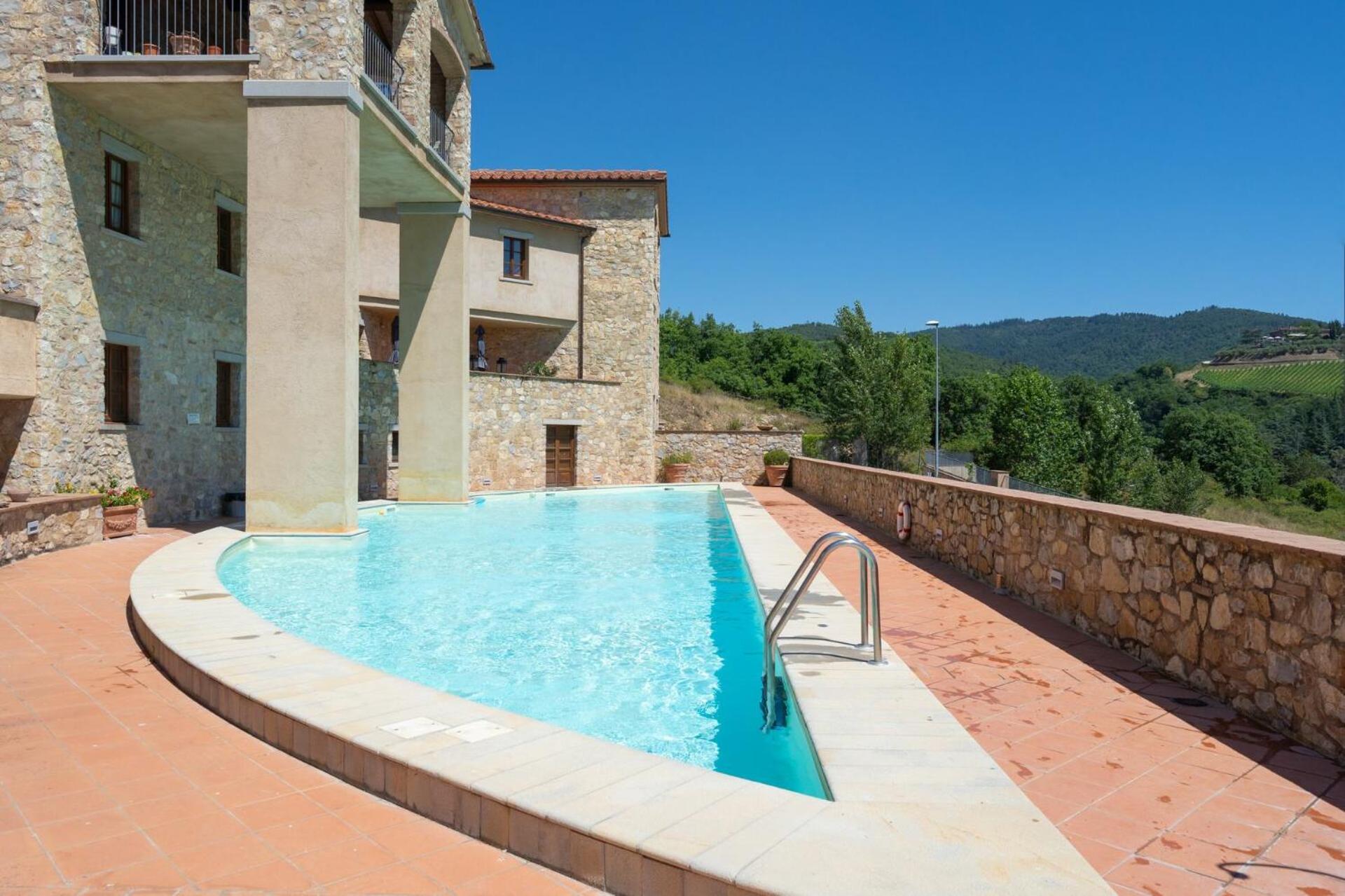 Borgo di Gaiole - Casa BD - apartment with a view & travel guide view 2