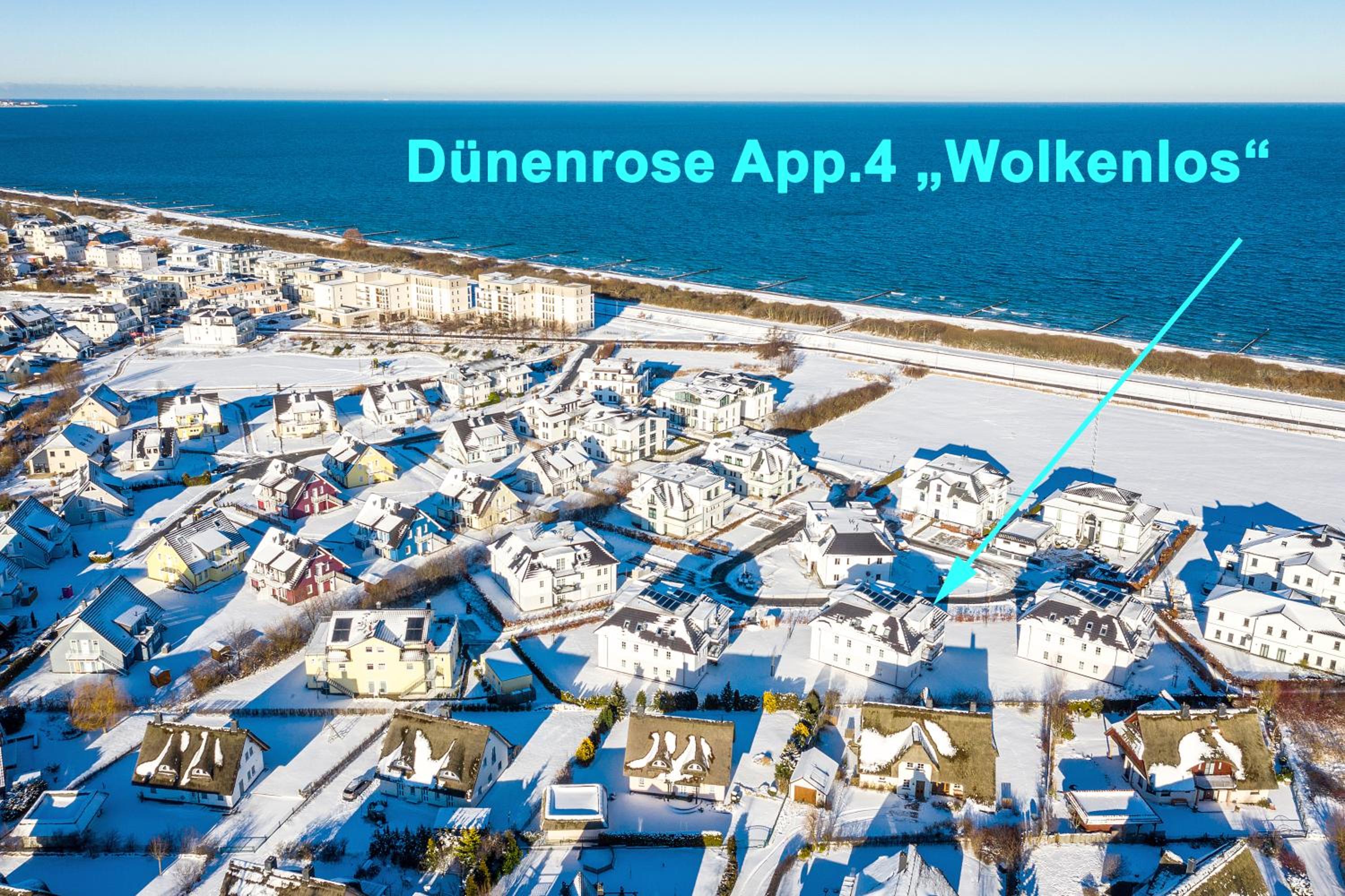 Dünenrose 4 Wolkenlos