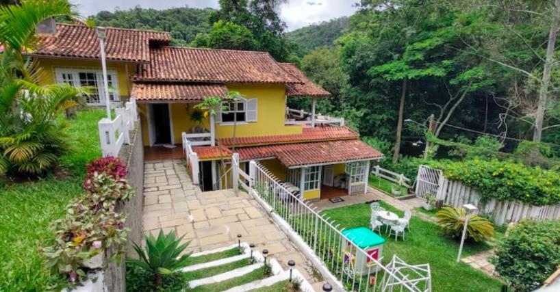 Casa em Itaipava até 14 Pessoas, Piscina, Lareira e Pets
