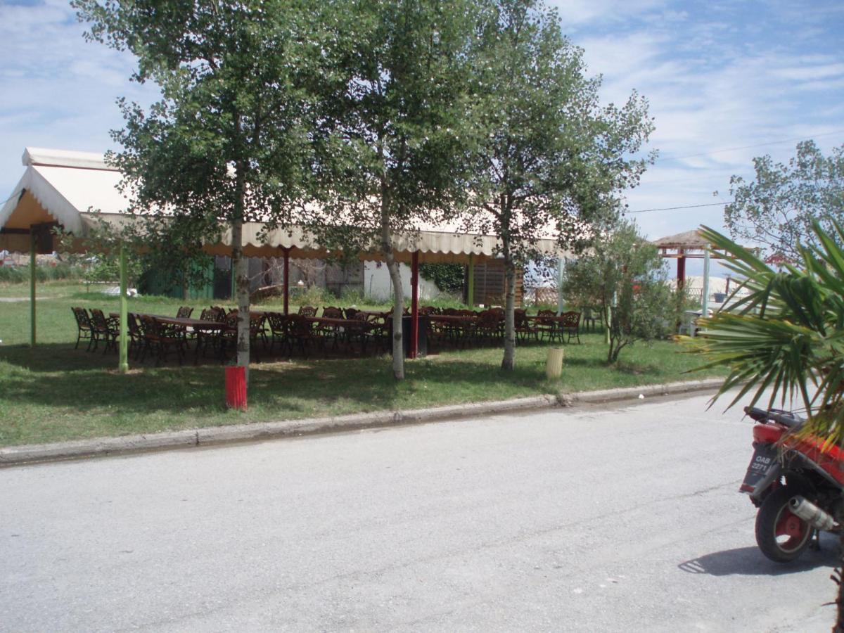 outdoor BBQ area