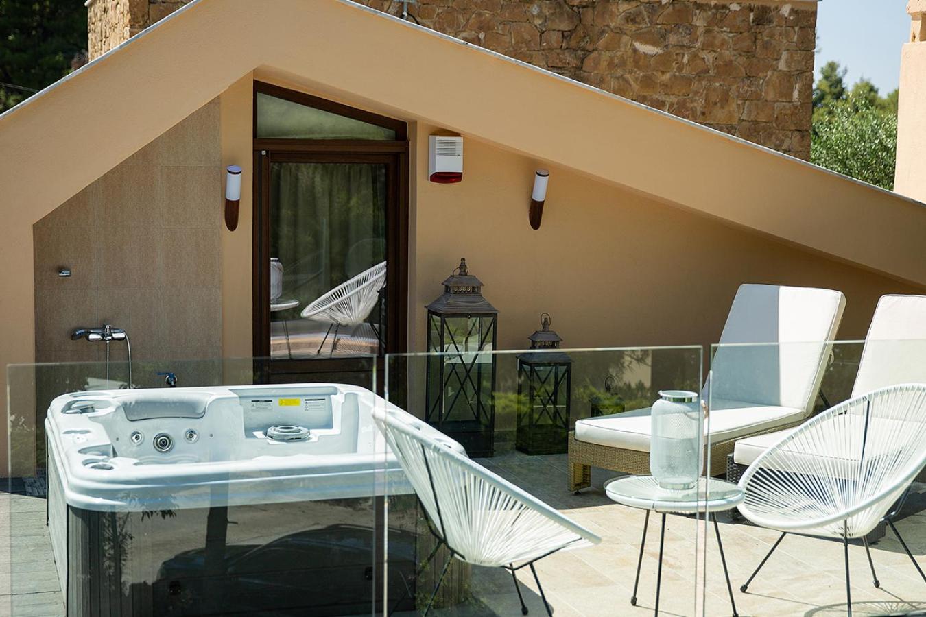Anemone Villa, Anthology Villas in Sani with Outdoor Hot Tub, view 3