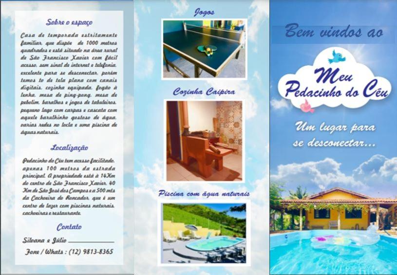 MEU PEDACINHO DO CÉU um lugar para se desconectar