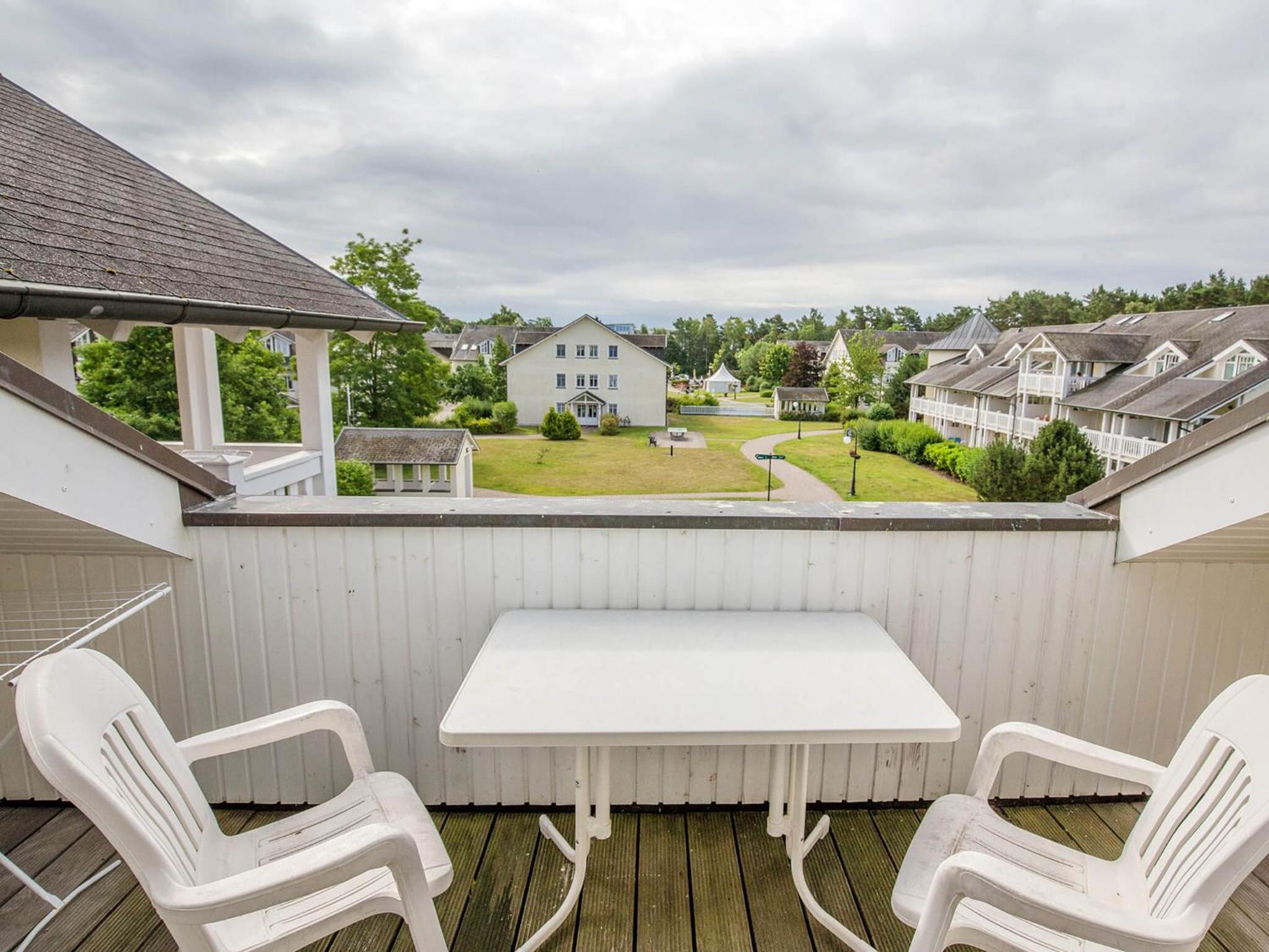 Dünenpark Binz - Komfort Ferienwohnung mit 1 Schlafzimmer und Balkon im Dachgeschoss 123