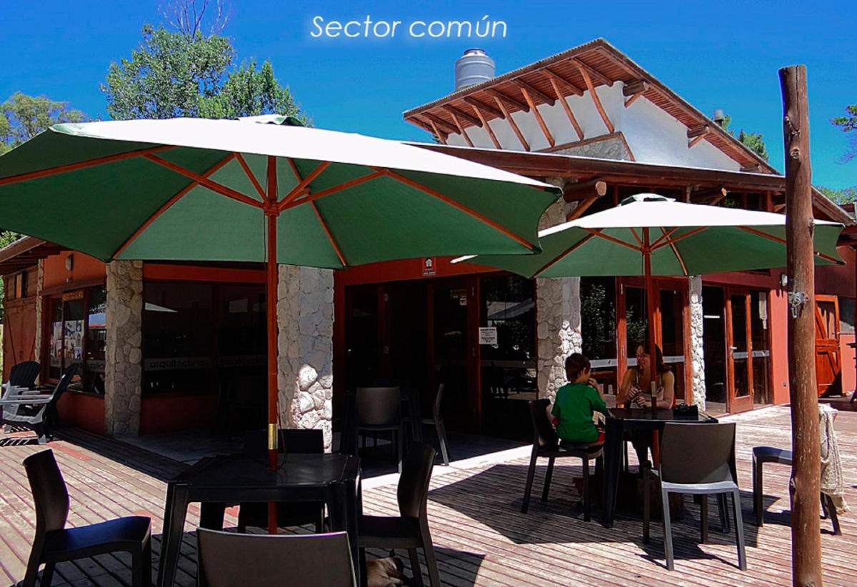 outdoor BBQ area