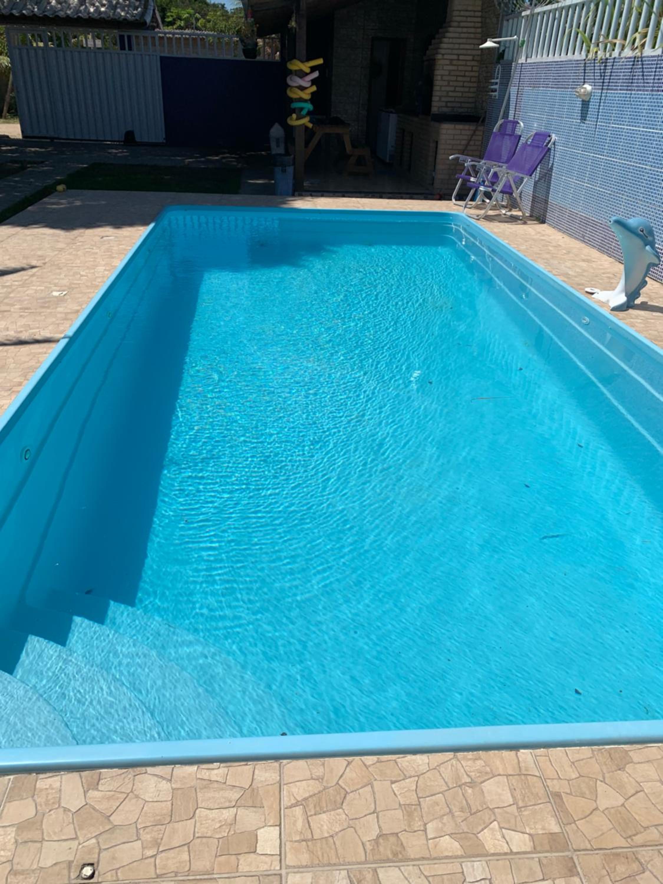 Casa da piscina