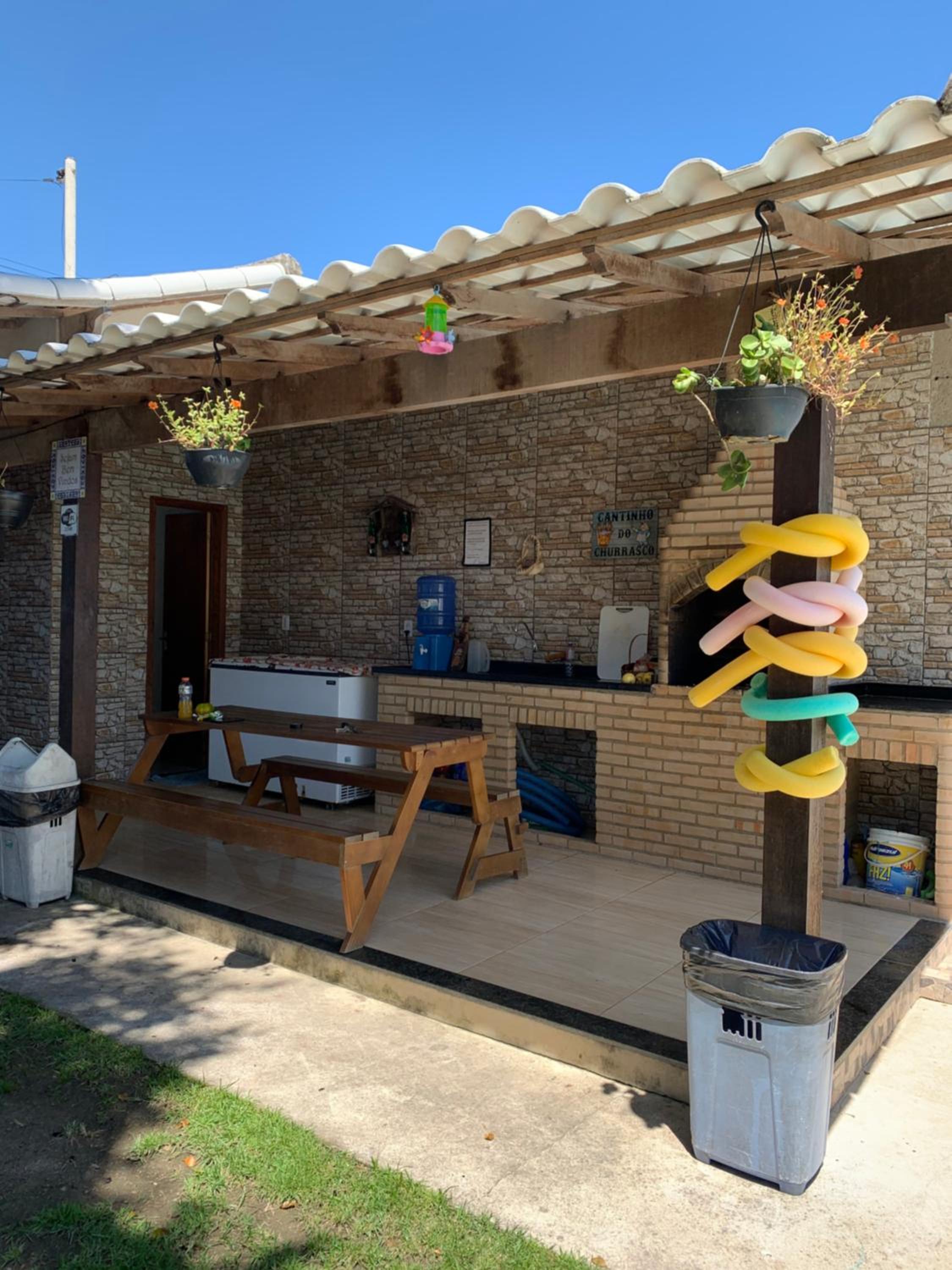 Casa da piscina