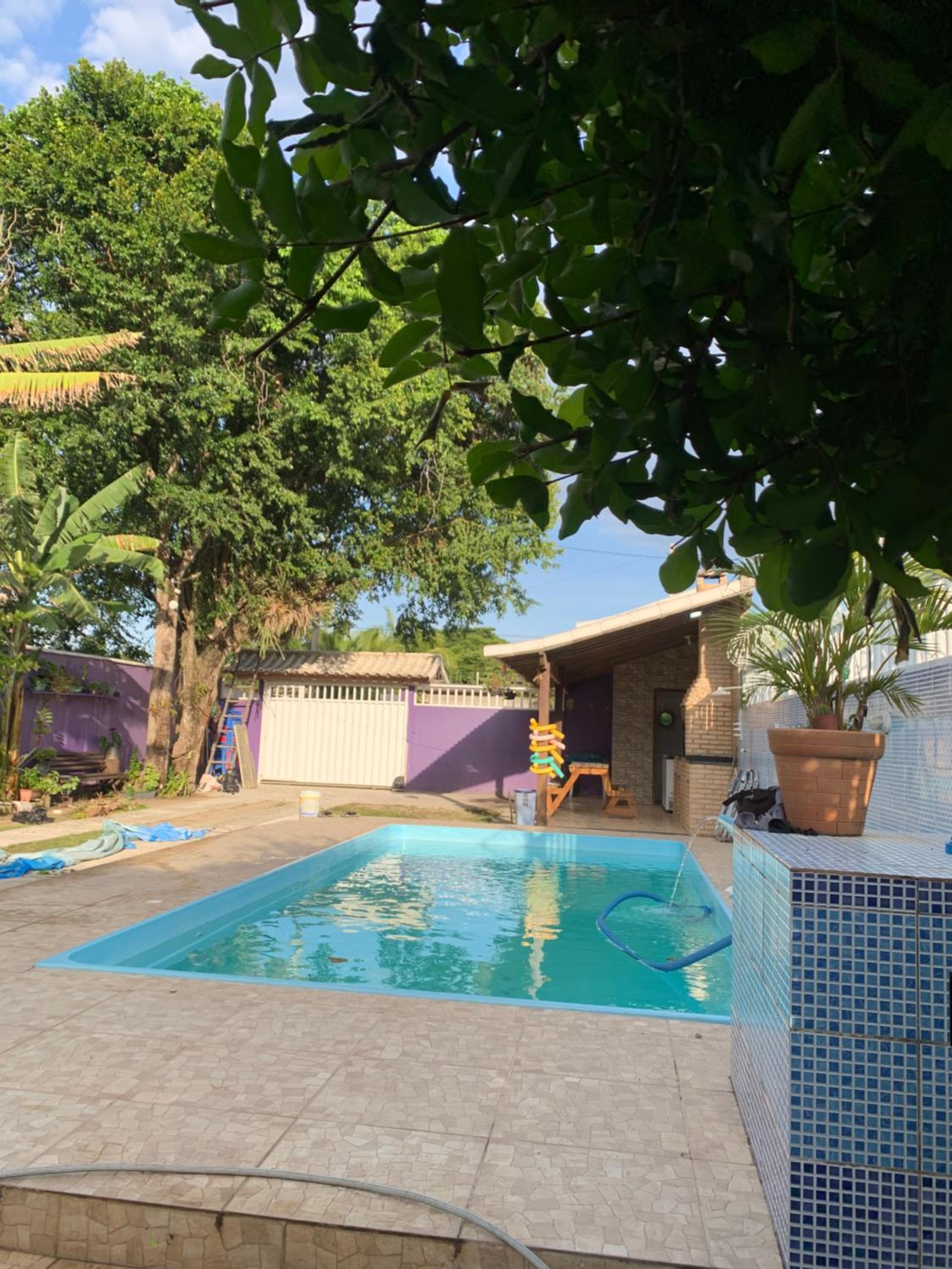 Casa da piscina