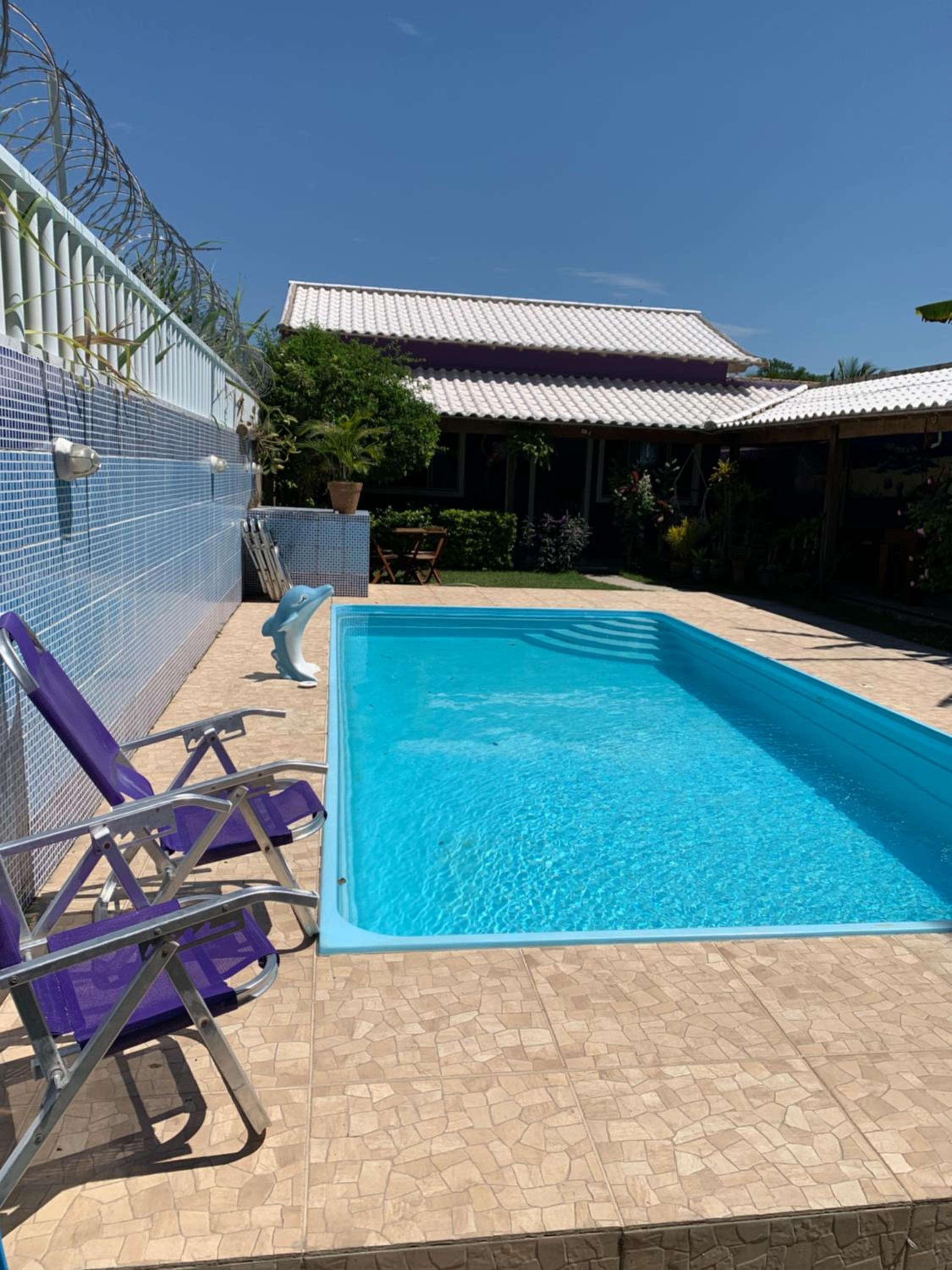 Casa da piscina