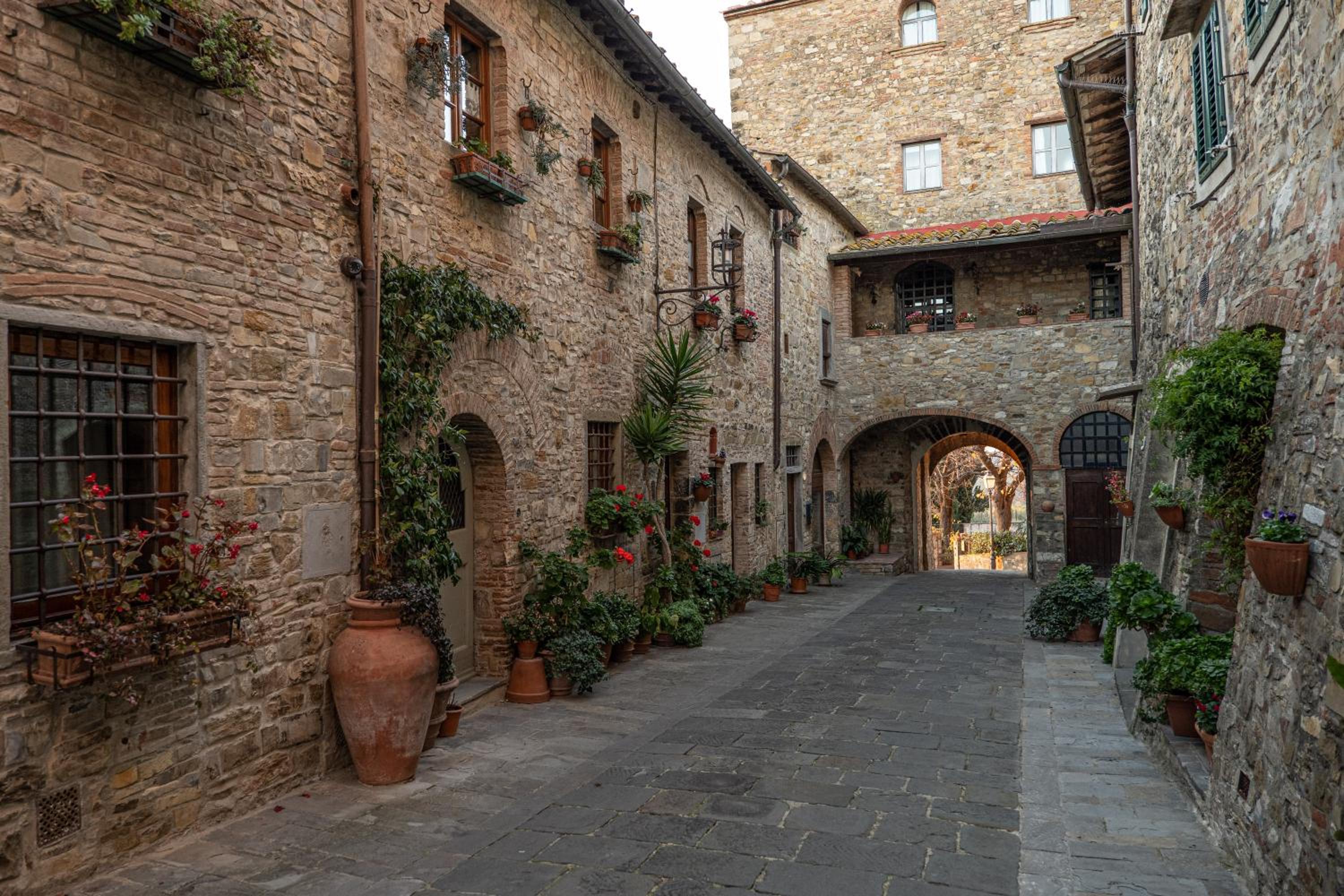 old medieval apartment