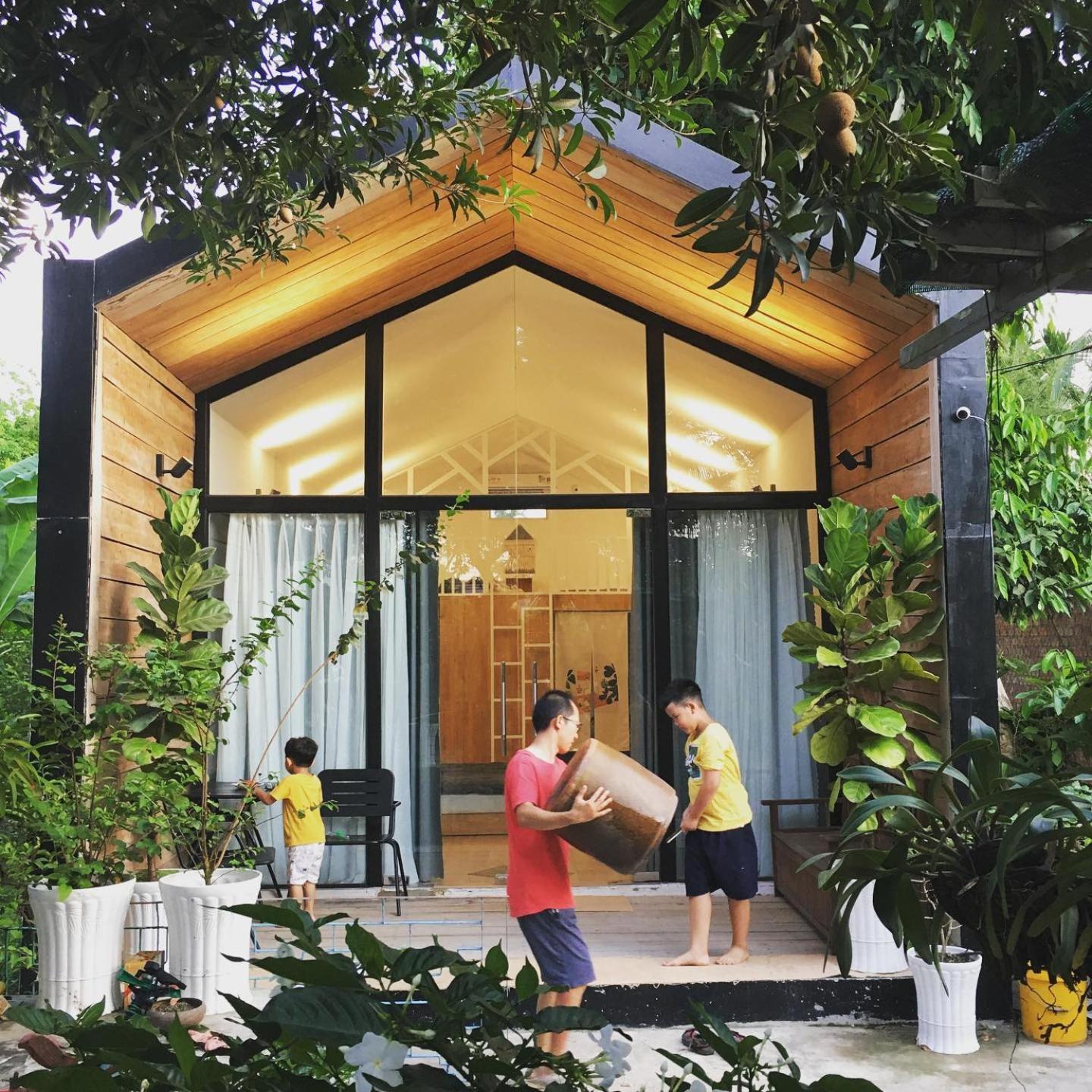 Moon Garden Homestay - cozy cabin and natural pool in Tay Ninh view 2