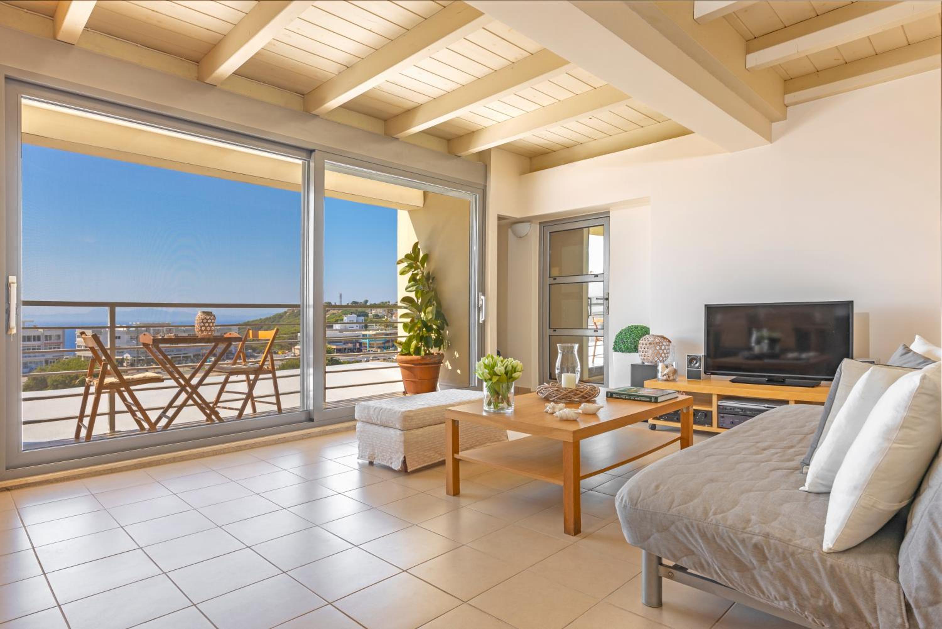 Sunny Penthouse,Modern Amenities+Aegean View photo 4