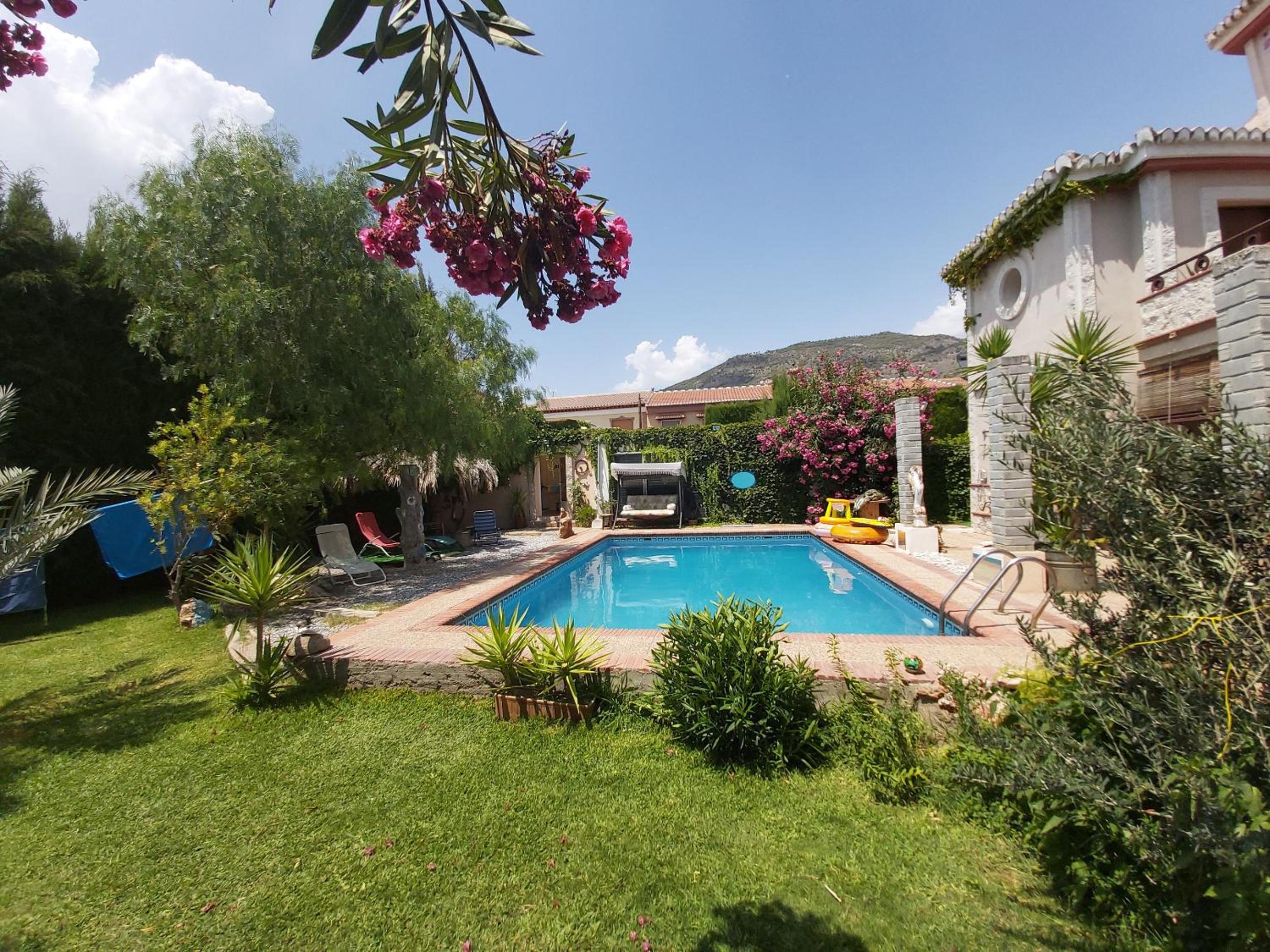 Charming Villa in Padul with Mountain View and Private Pool