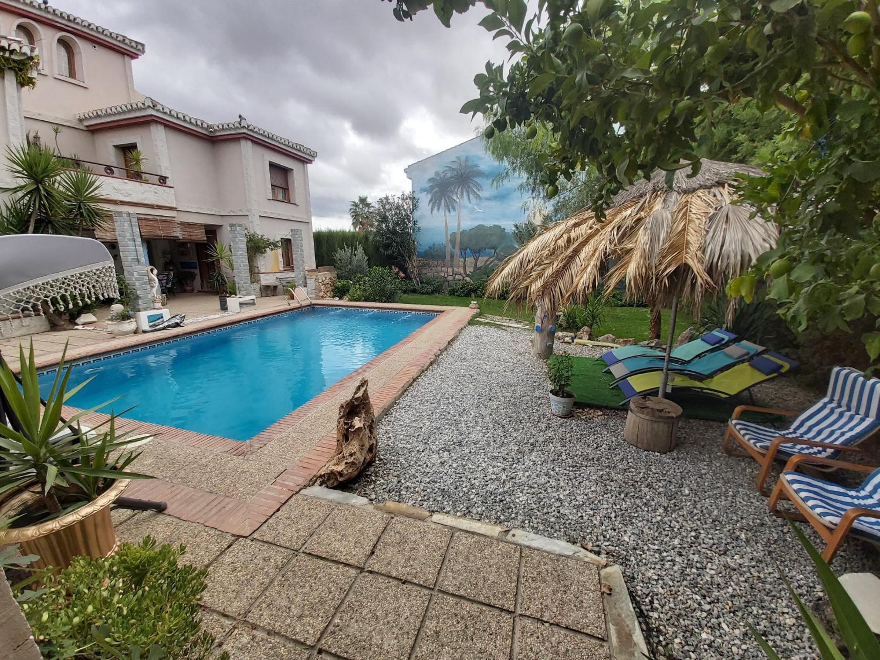 Charming Villa in Padul with Mountain View and Private Pool