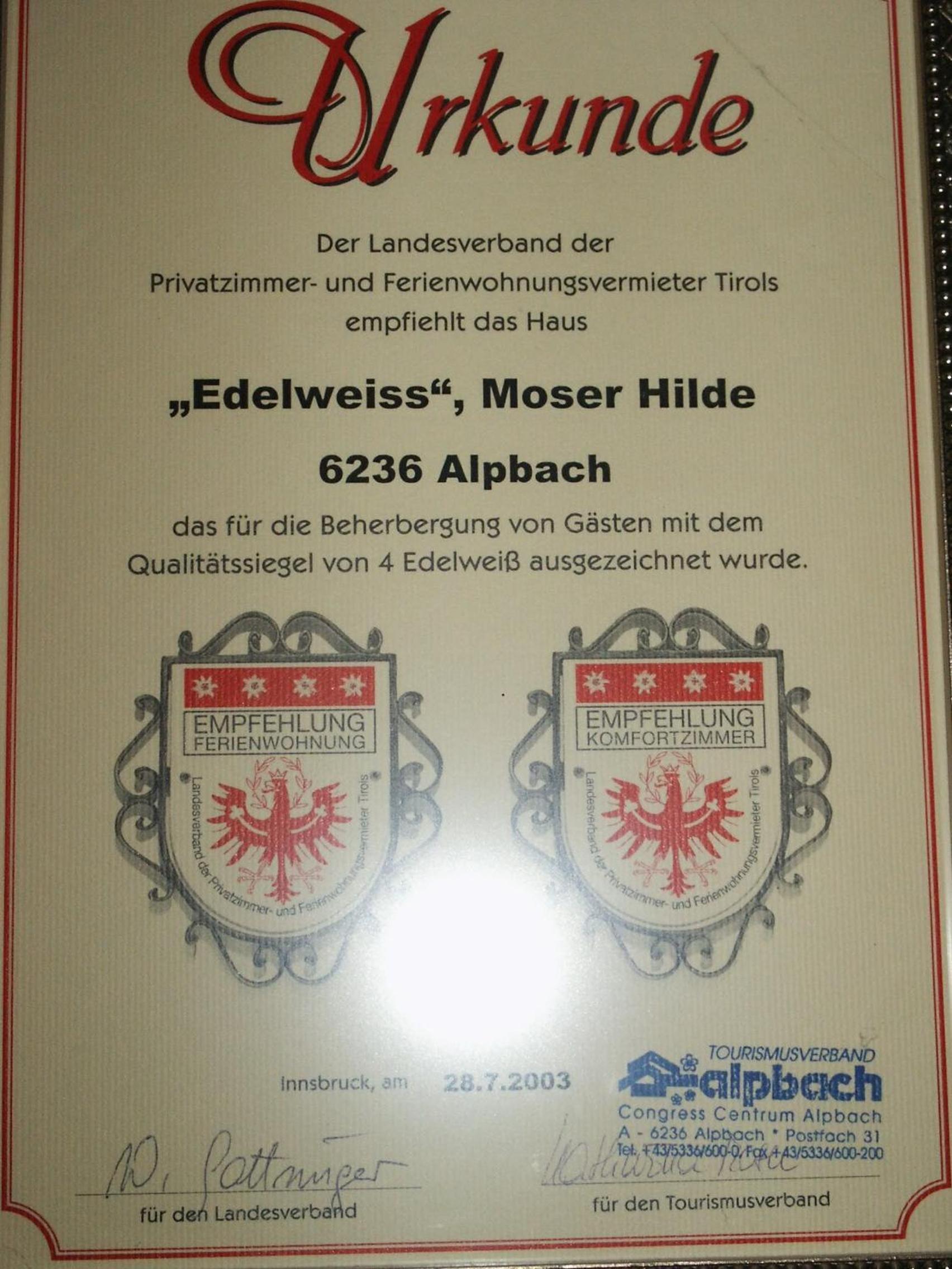Pension Edelweiss