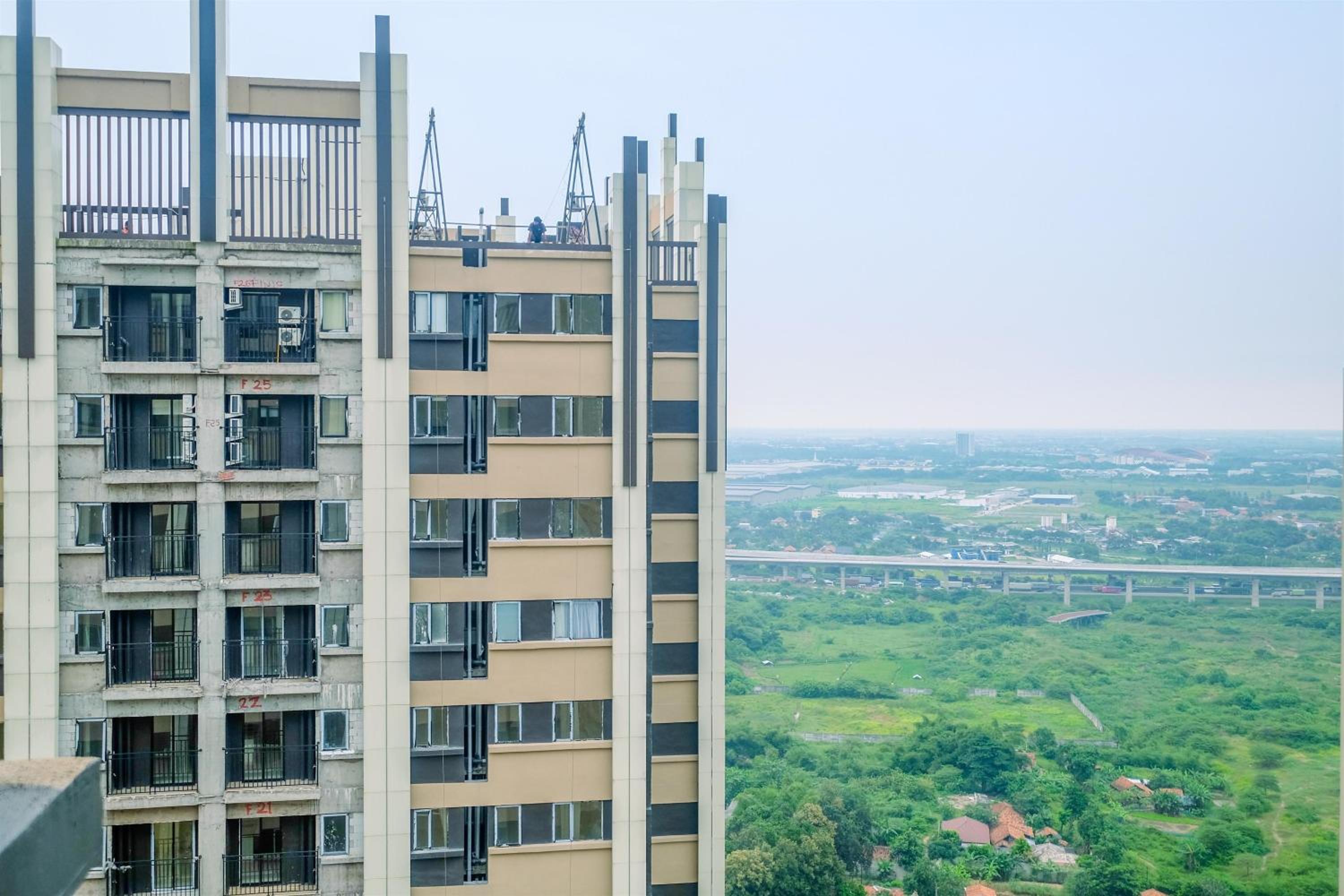 Comfort and Strategic Studio Meikarta Apartment By Travelio view 3