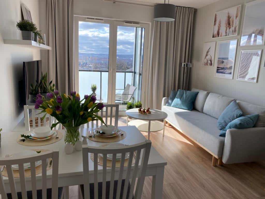 Apartament 12 piętro z widokiem na Gdansk view 2