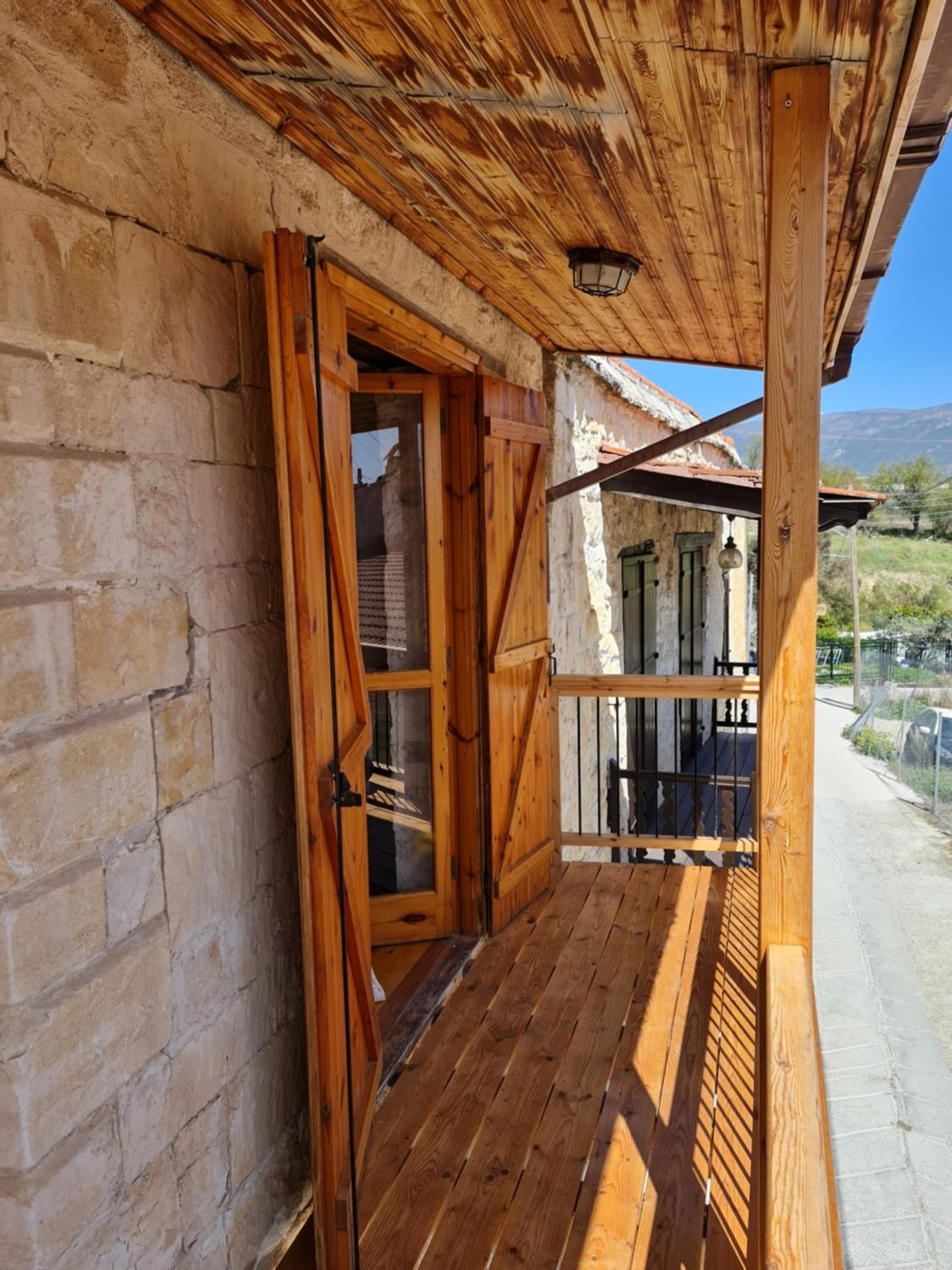 Kassandras place in Omodos village