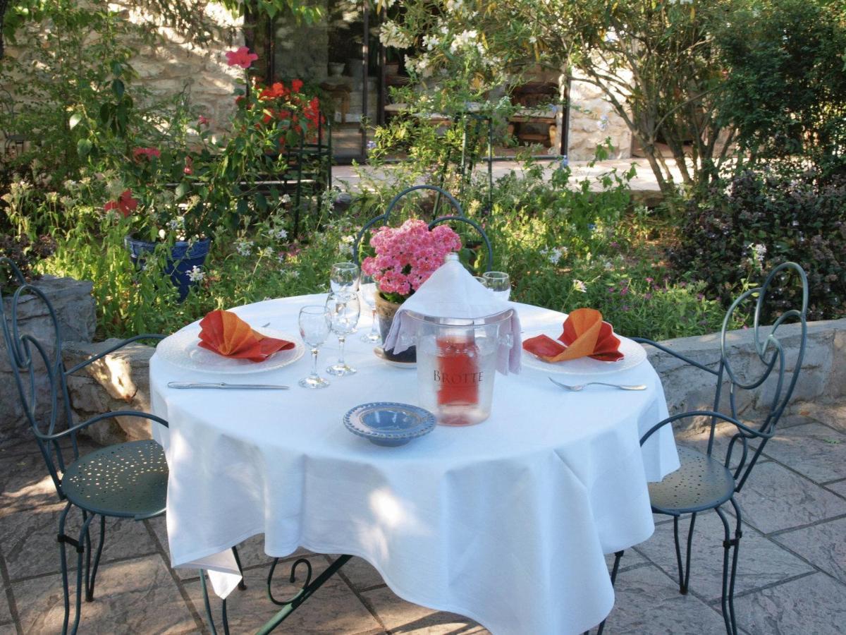 outdoor BBQ area