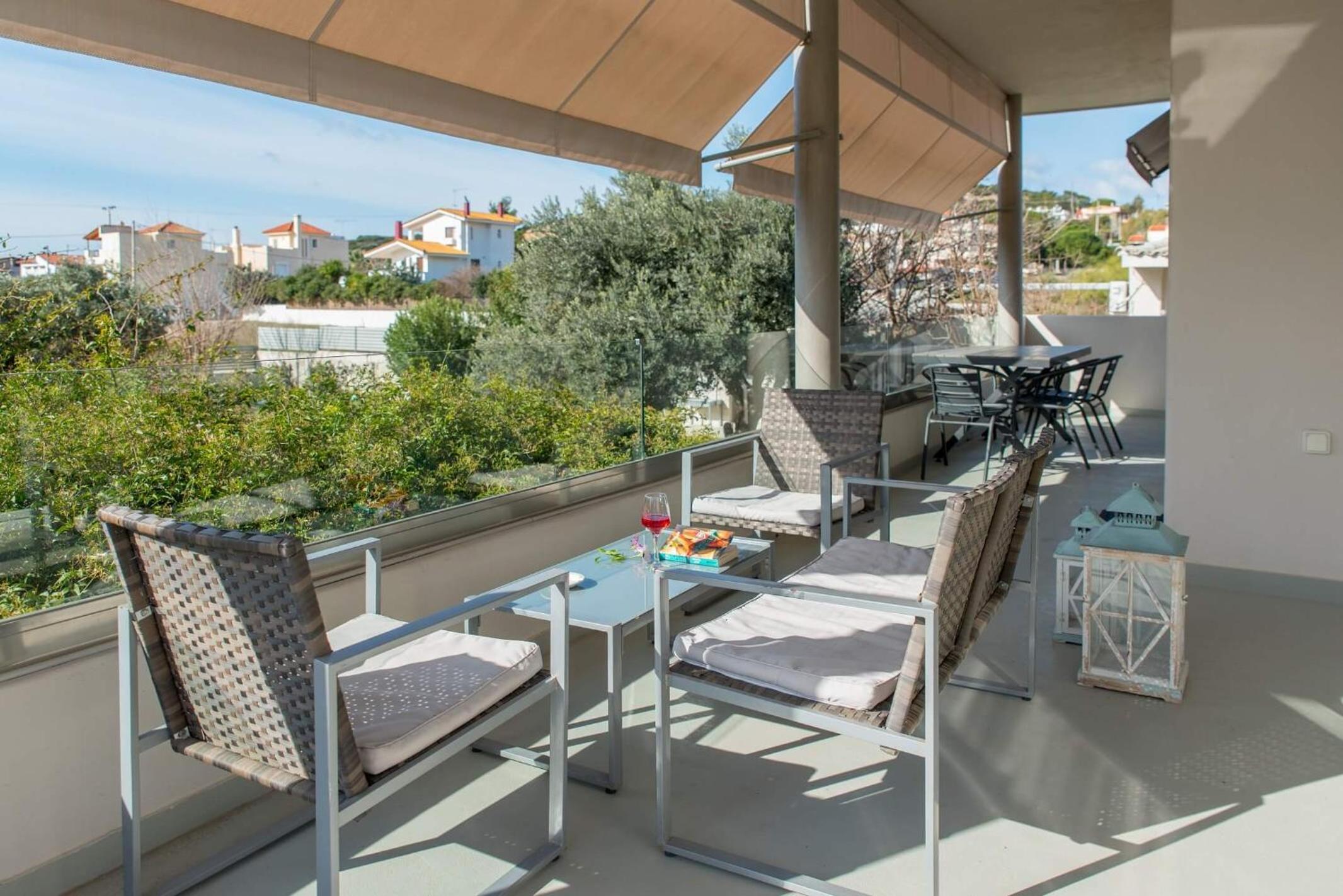 Nataly's Gardens with Pool Lagonissi view 3