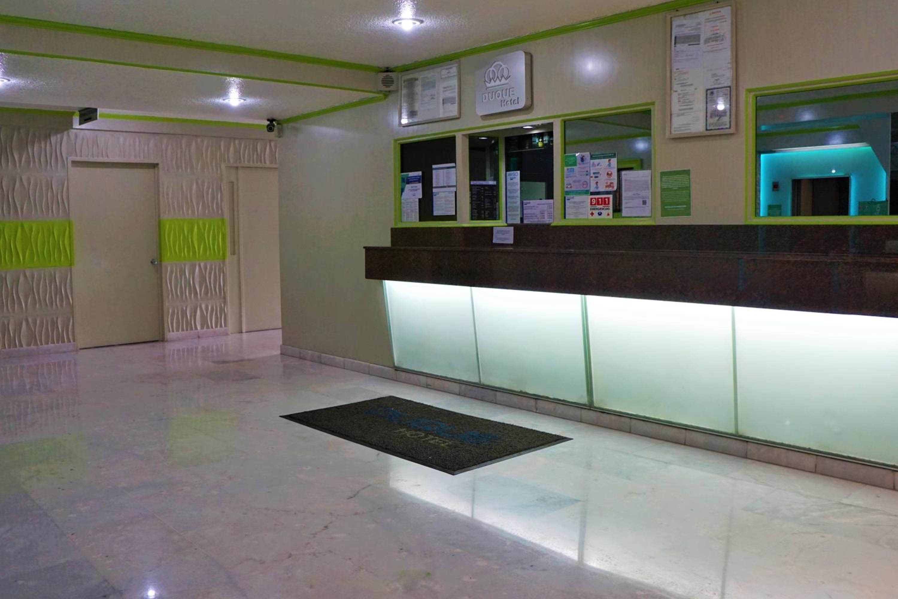 hotel reception