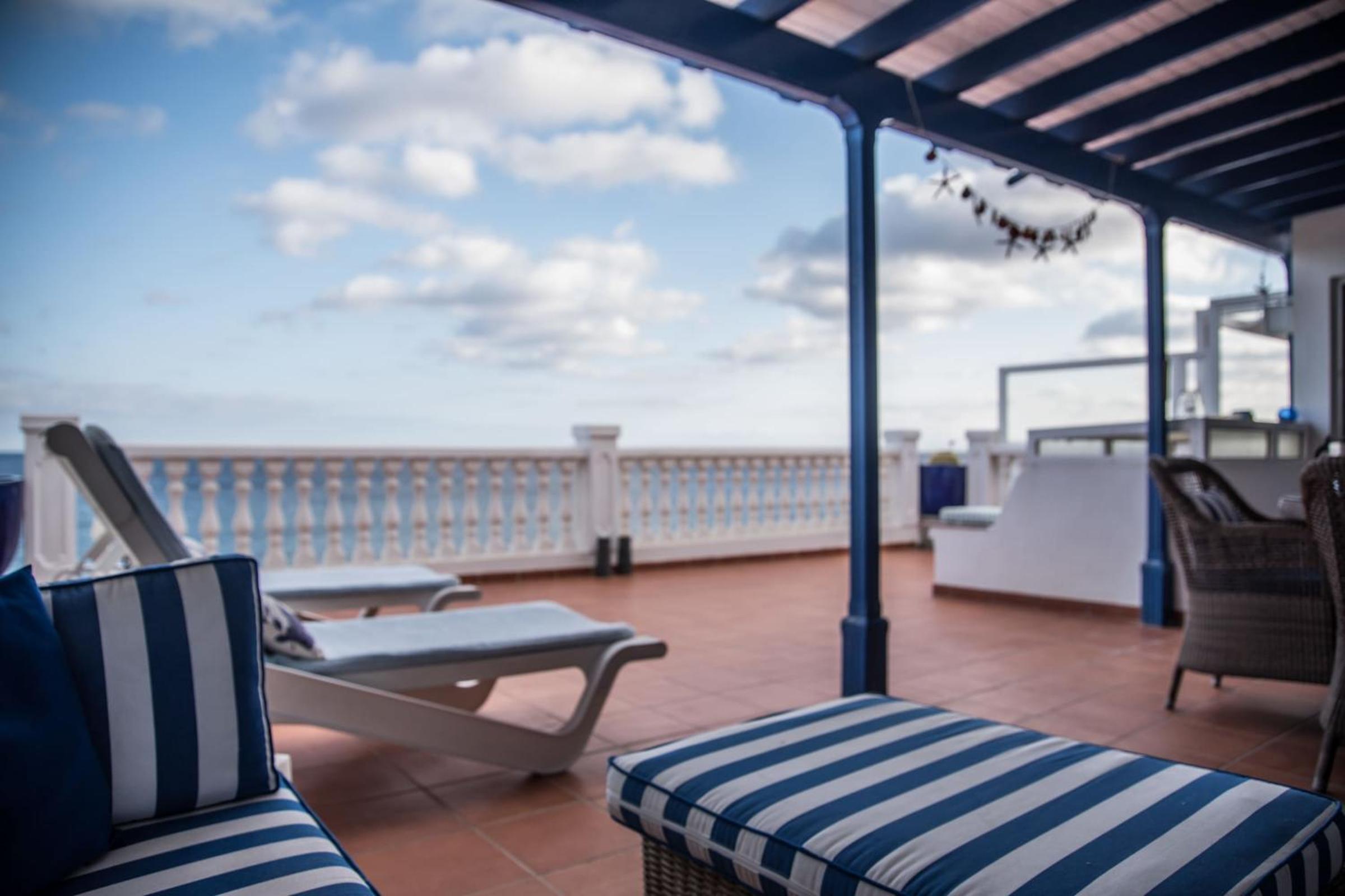 Seaview Coastal Home on front line with amazing sea views and large terrace view 3