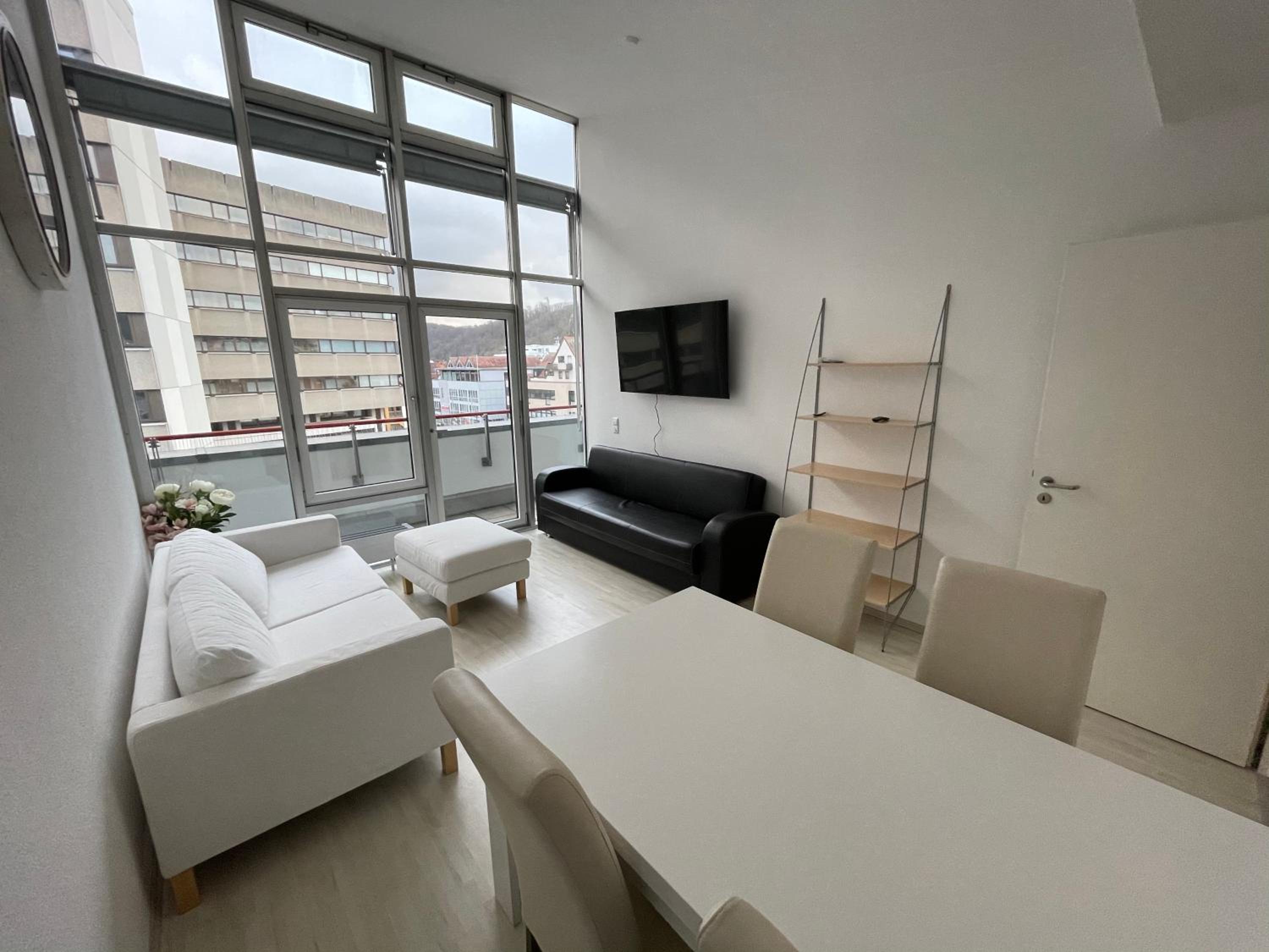 Premium Penthouse Wohnung mit Schlossblick Zentral in Heidenheim mit Tiefgarage