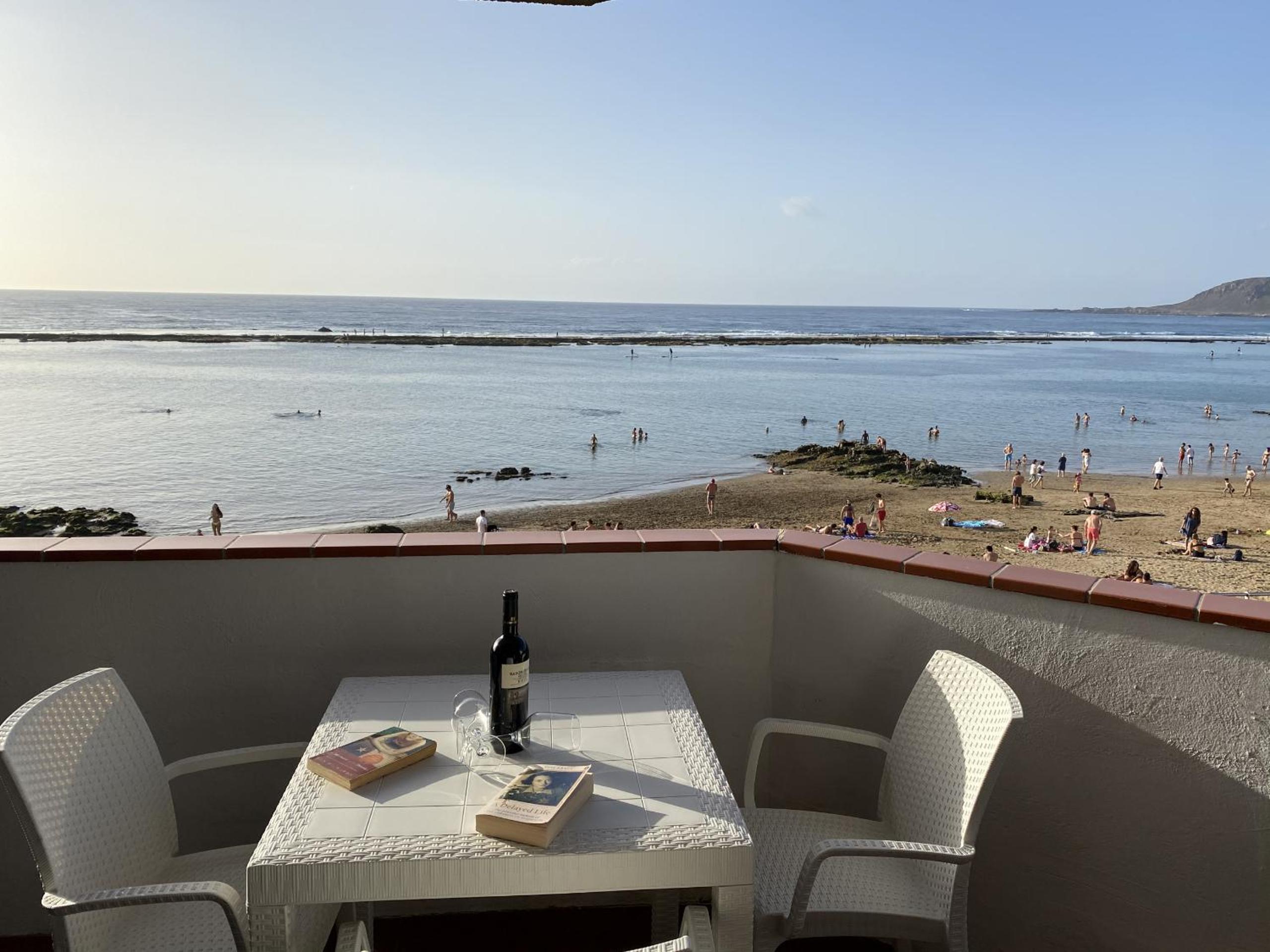 Vista Dorada al mar balcón-Wifi By CanariasGetaway