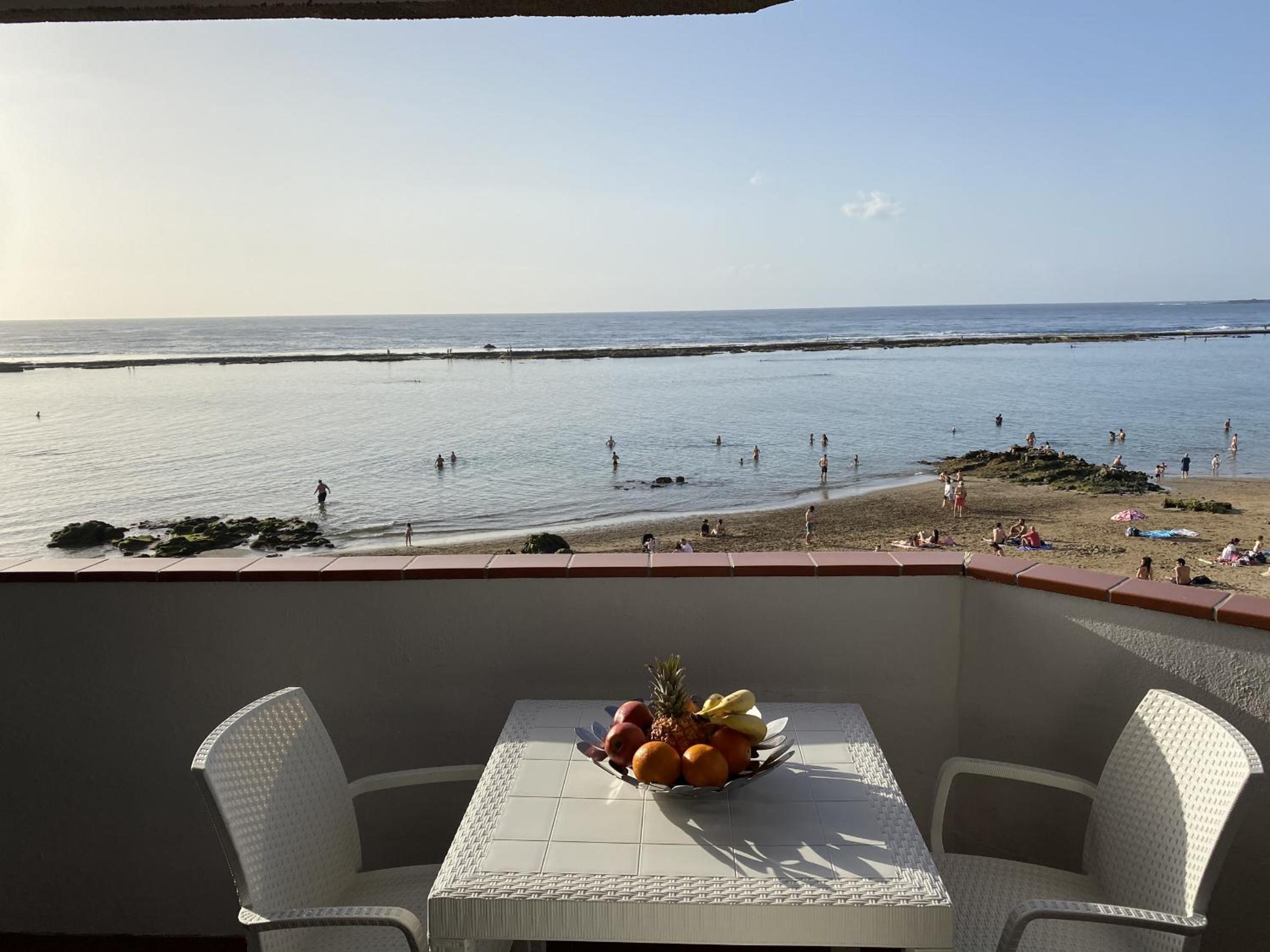 Vista Dorada al mar balcón-Wifi By CanariasGetaway
